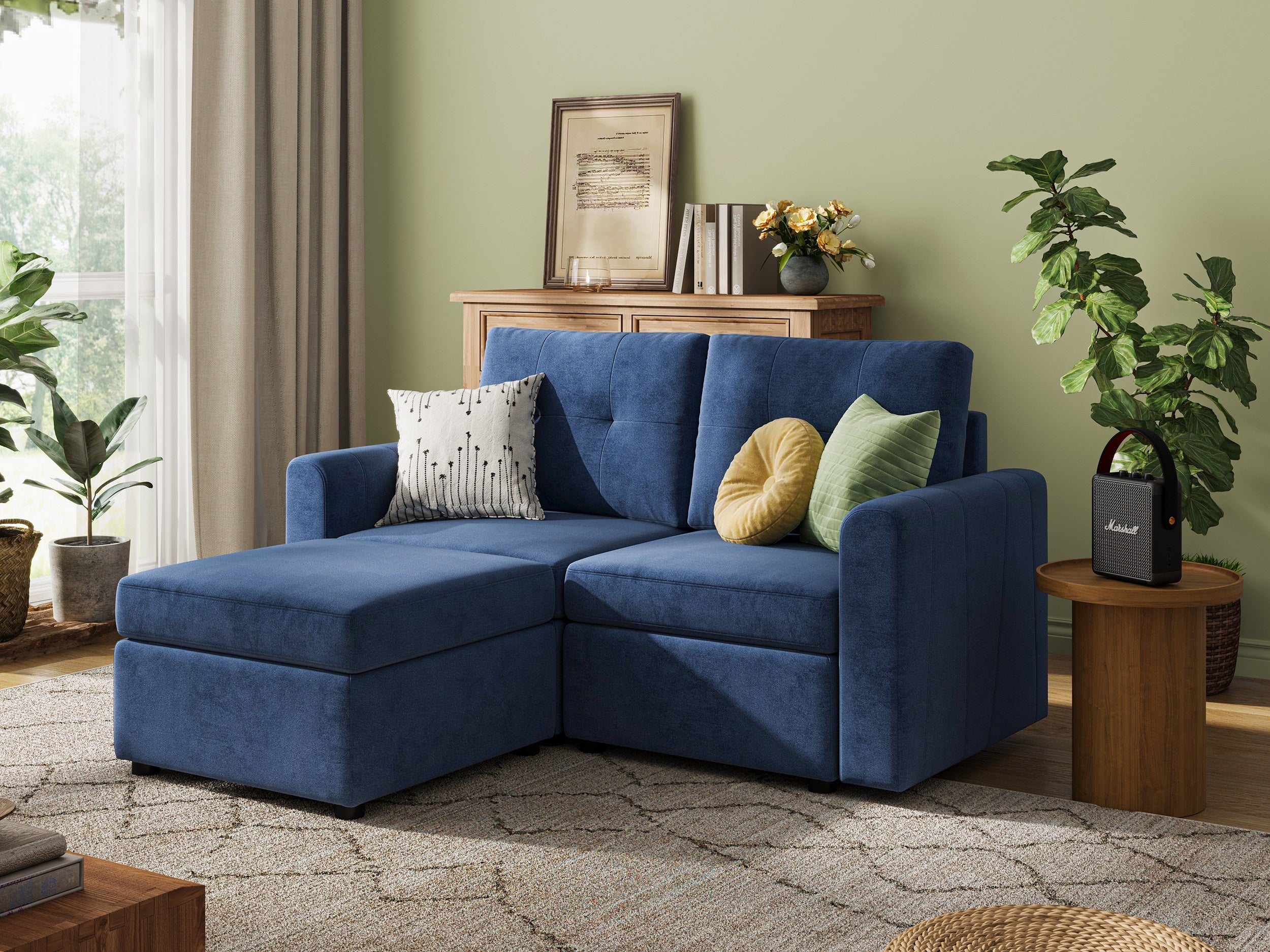 RUBIK III 2 Seats with Ottoman - Image 11