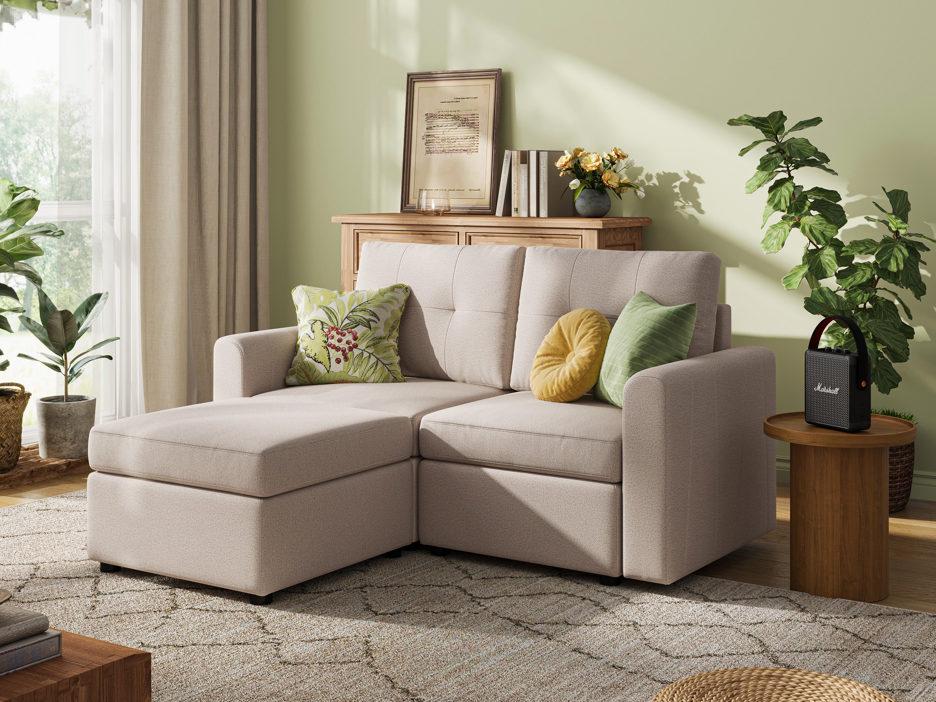 RUBIK III 2 Seats with Ottoman - Image 14