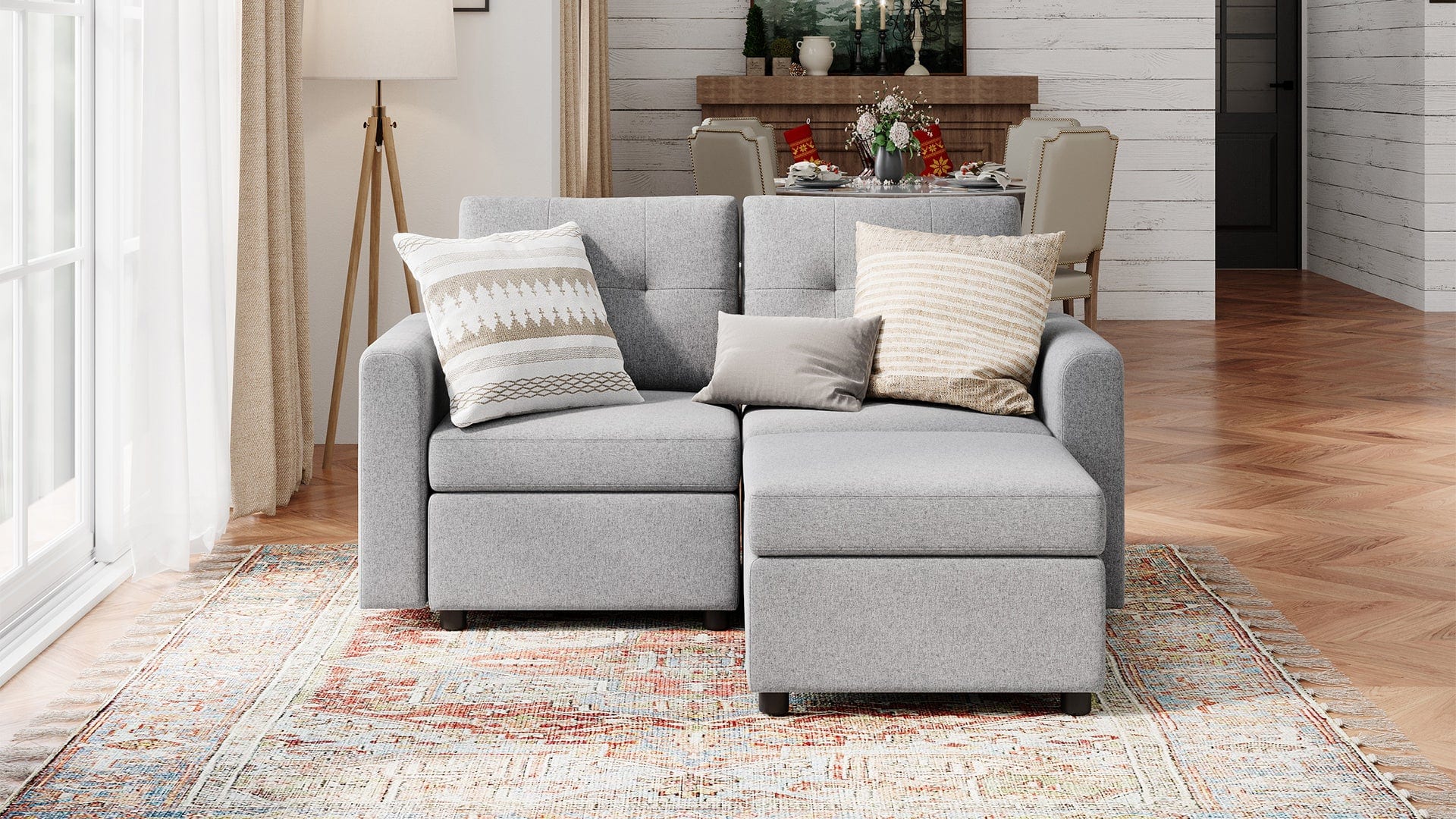 RUBIK III 2 Seats with Ottoman - Image 4