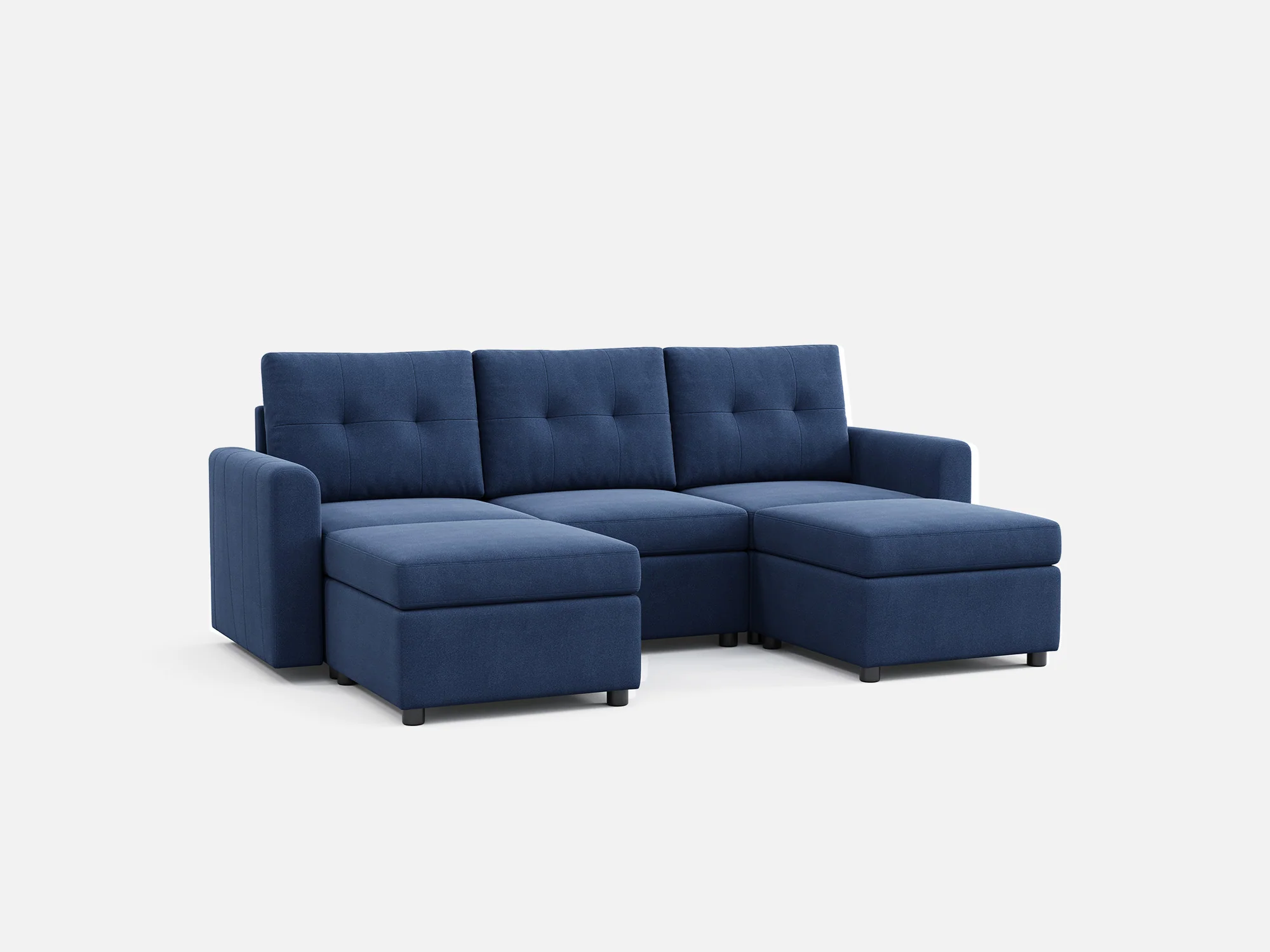 RUBIK III 3 Seats with 2 Ottomans - Image 10
