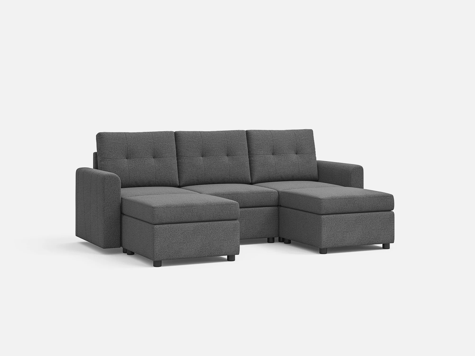 RUBIK III 3 Seats with 2 Ottomans - Image 4
