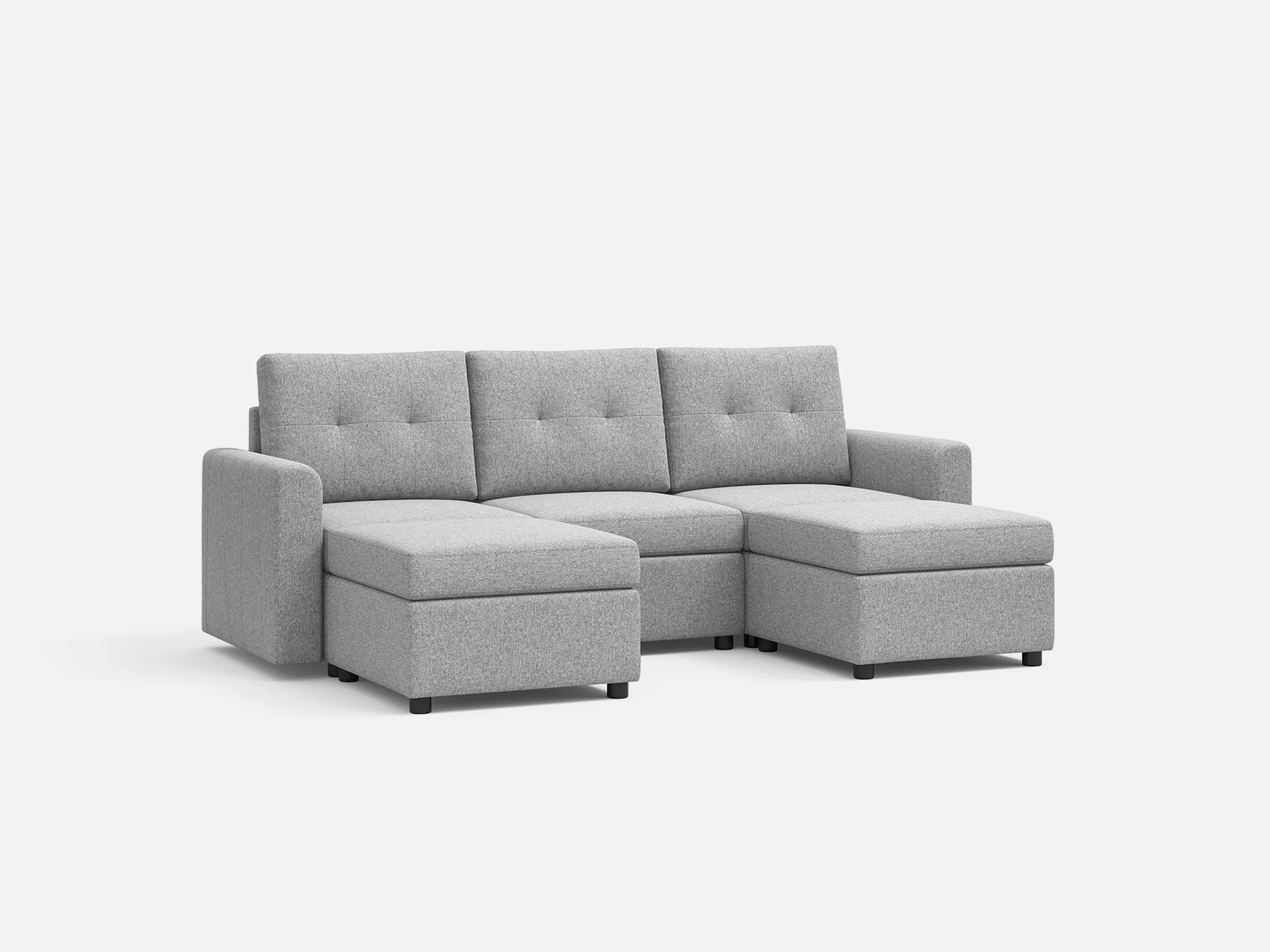 RUBIK III 3 Seats with 2 Ottomans - Image 8