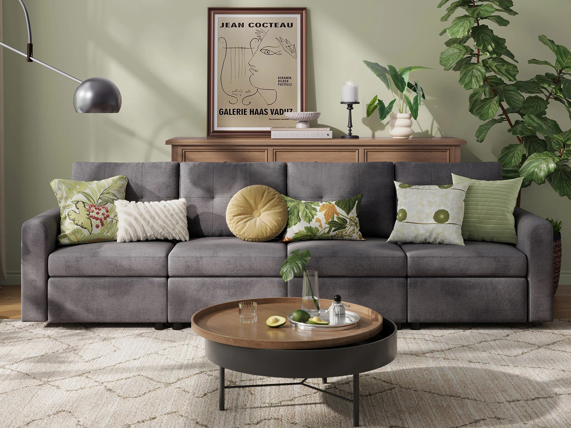 RUBIK III 4 Seats Sofa - Image 10