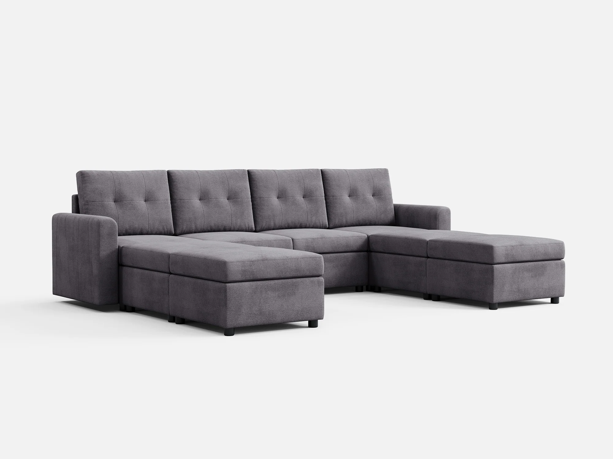 RUBIK III 4 Seats with 4 Ottomans - Image 17