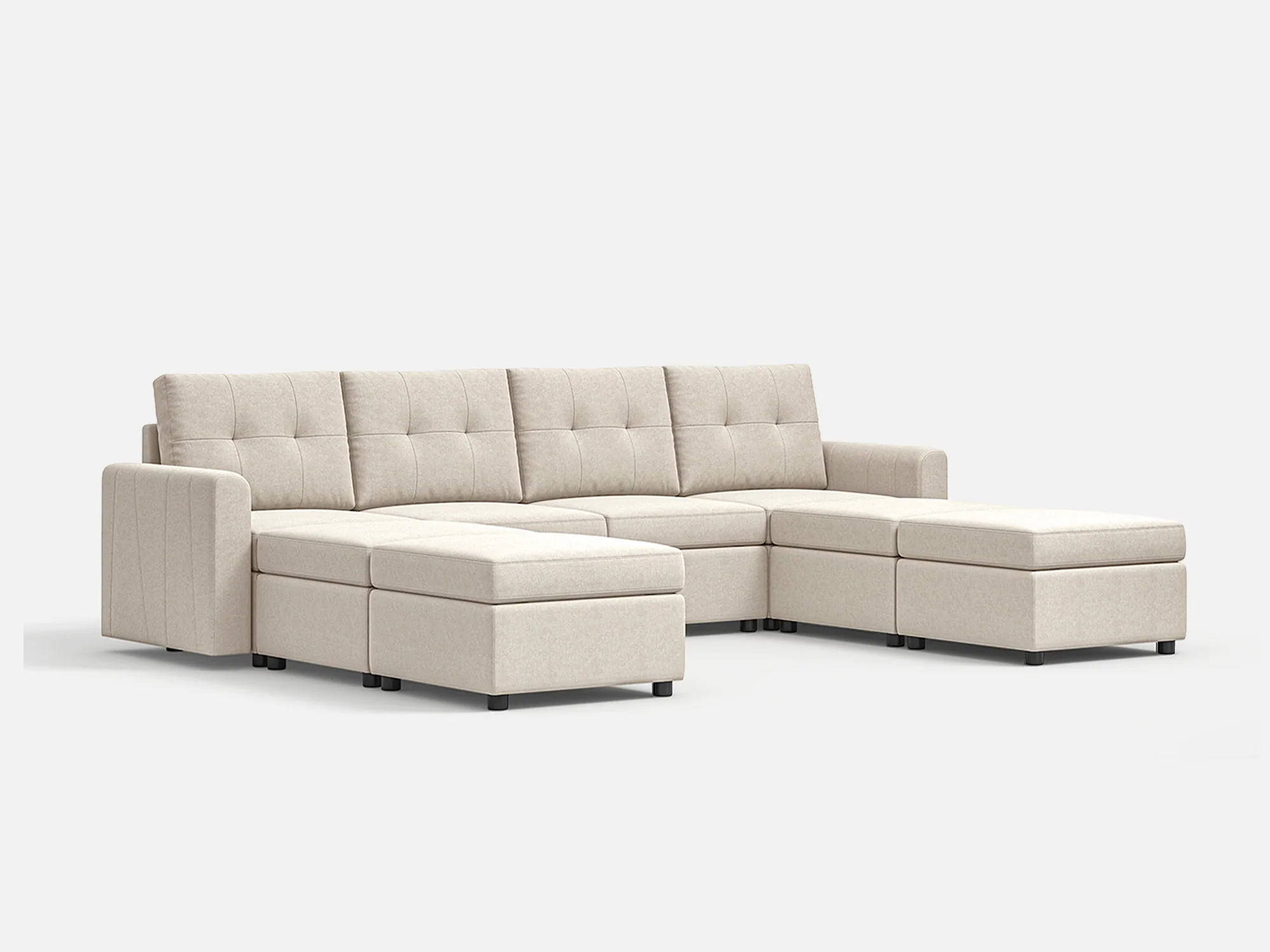 RUBIK III 4 Seats with 4 Ottomans - Image 3