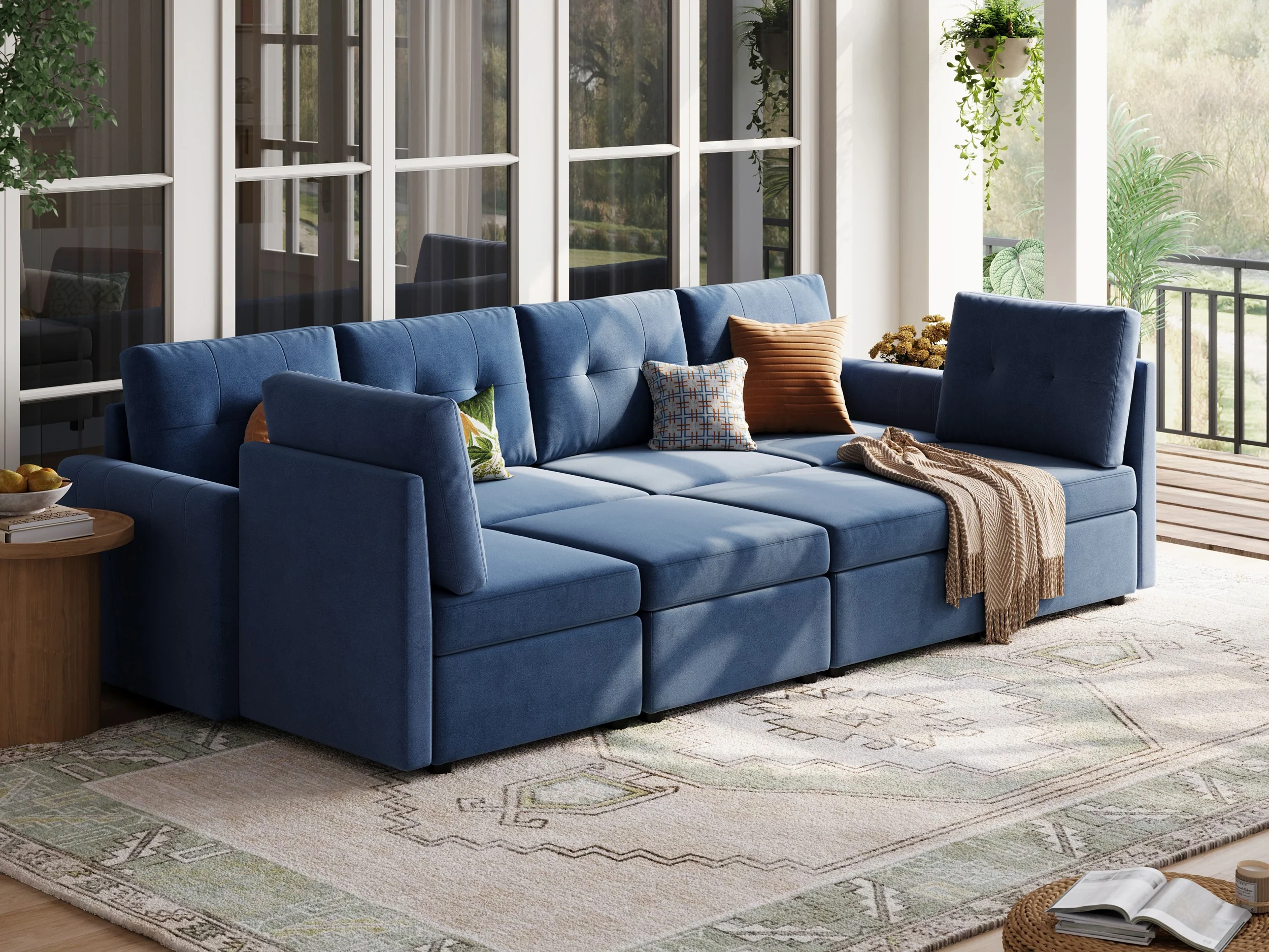 RUBIK III 6 Seats with 2 Ottomans - Image 19