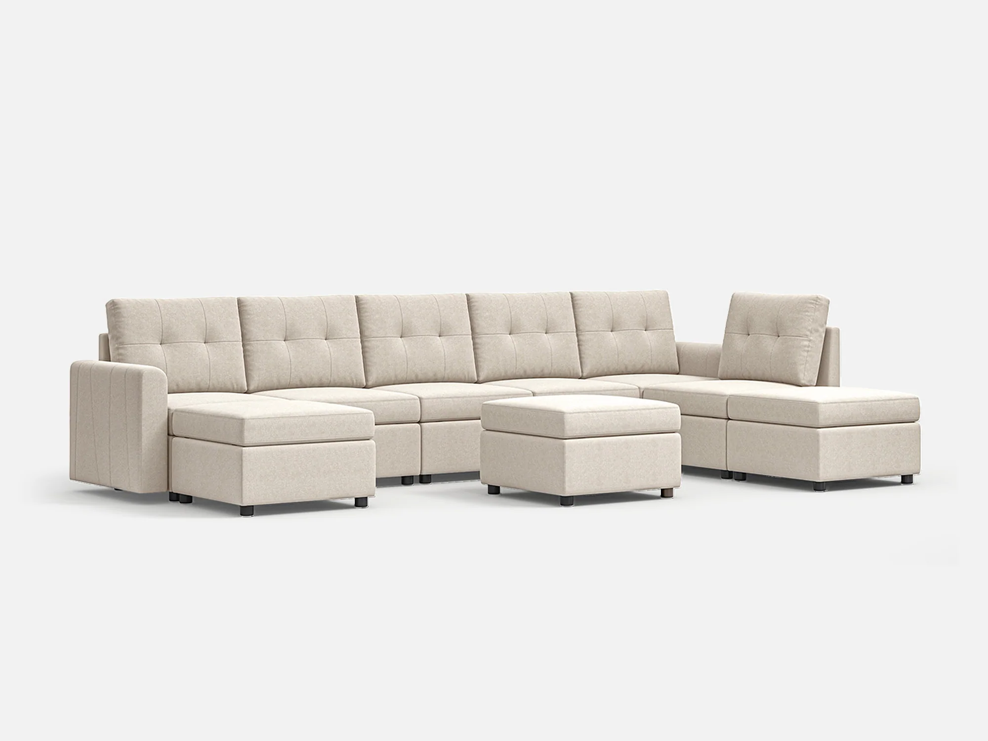 RUBIK III 6 Seats With 3 Ottomans - Image 16