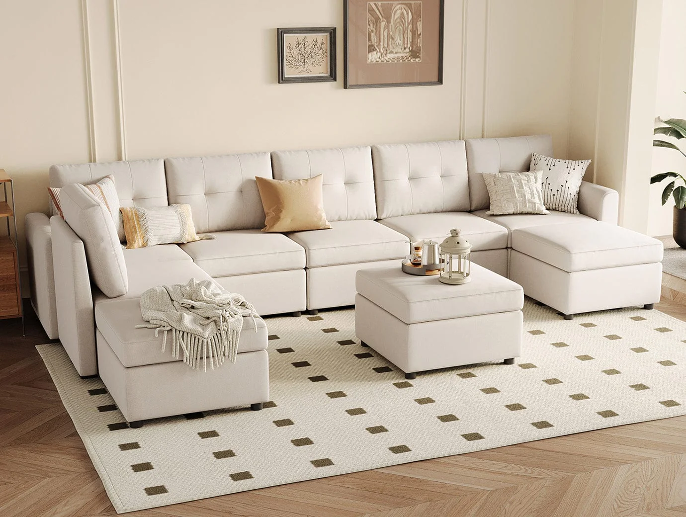 RUBIK III 6 Seats With 3 Ottomans - Image 18