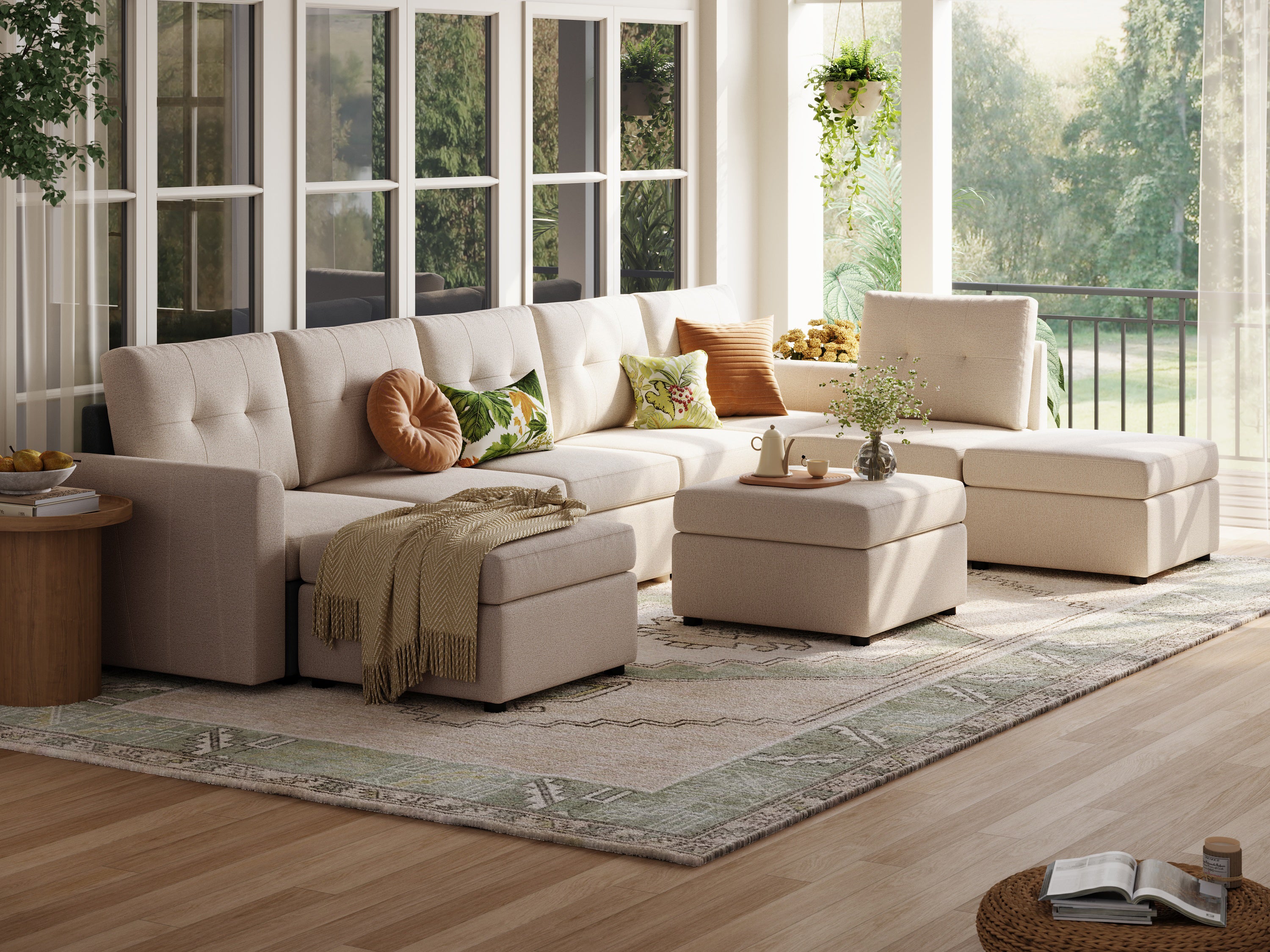 RUBIK III 6 Seats With 3 Ottomans - Image 8