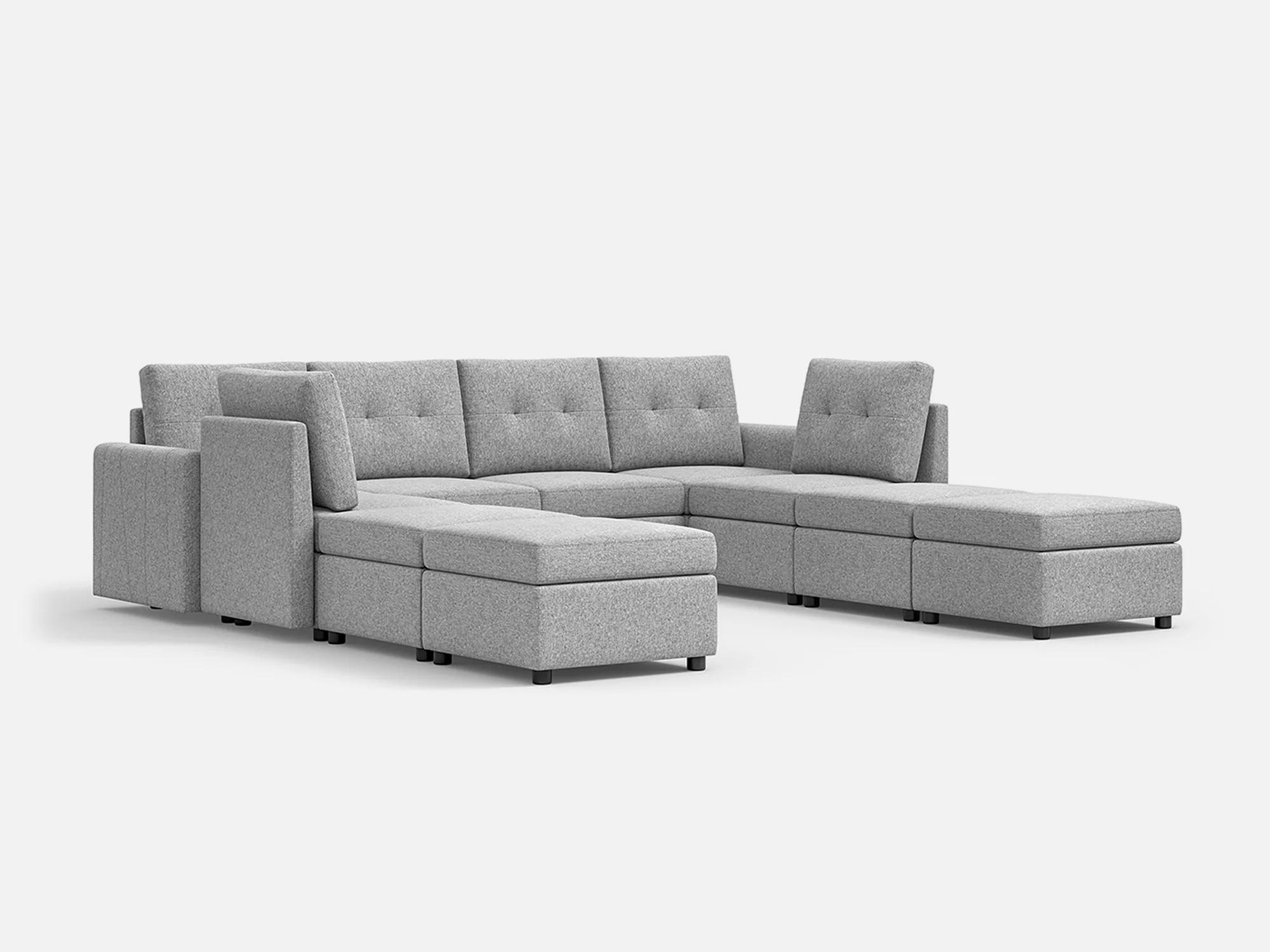 RUBIK III  6 Seats with 4 Ottomans - Image 11
