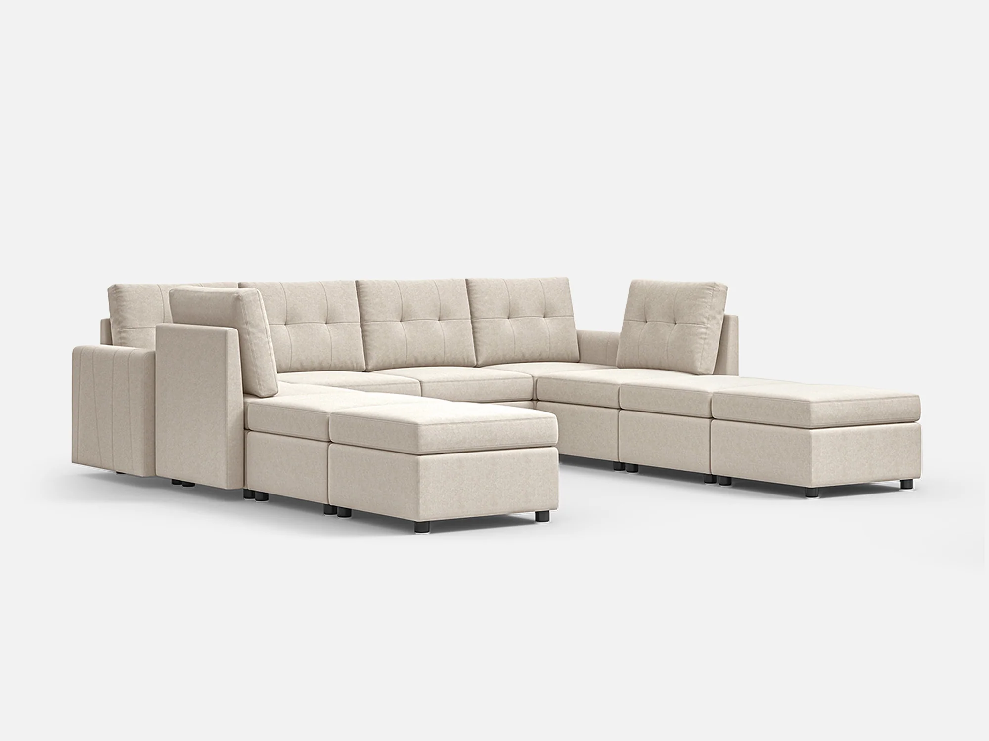 RUBIK III  6 Seats with 4 Ottomans - Image 7