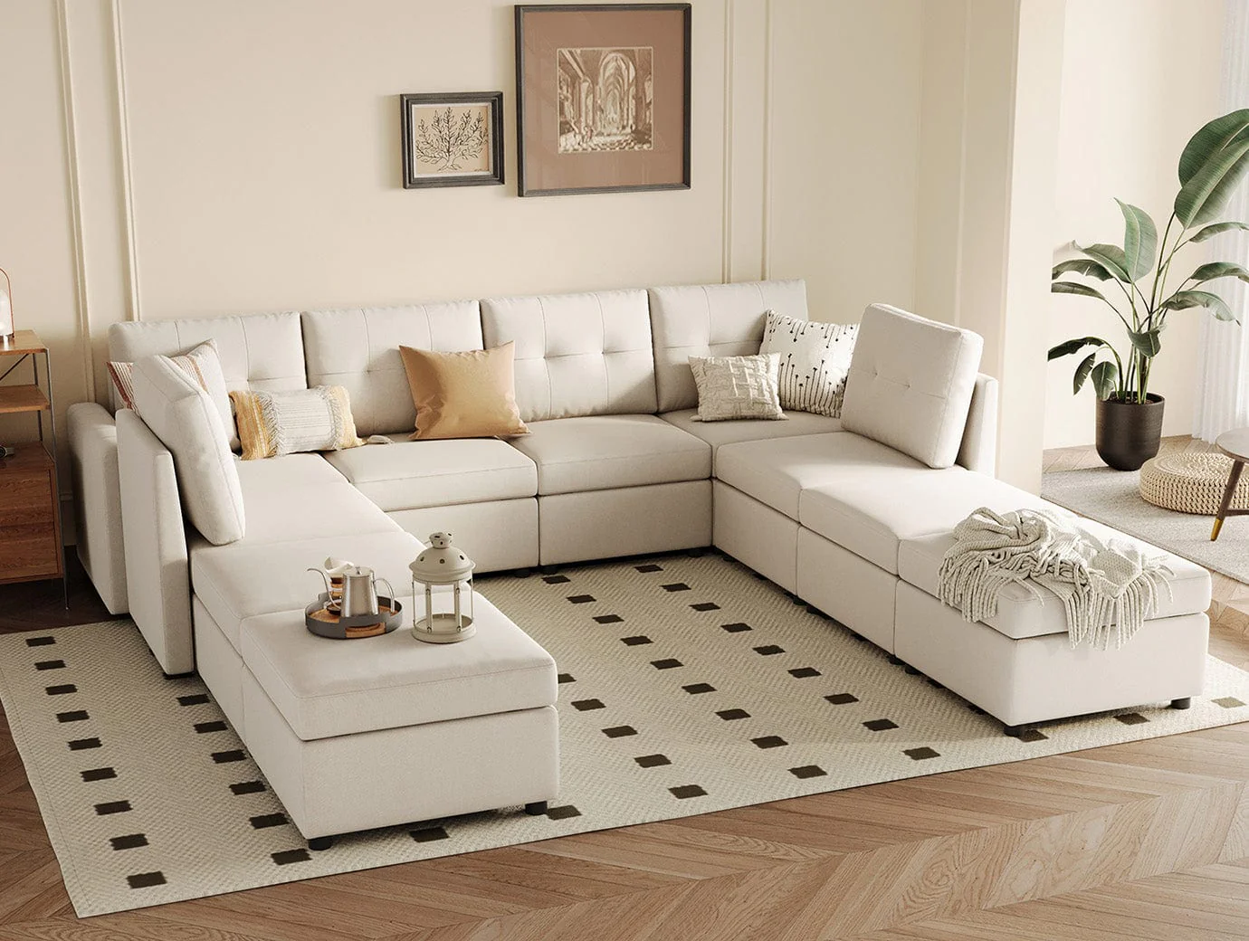 RUBIK III  6 Seats with 4 Ottomans - Image 8