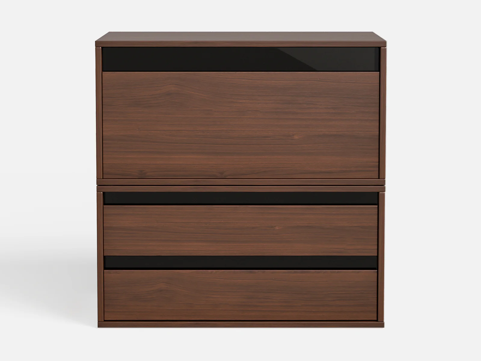 CABIK I 1 Single-Drawer & 1 Double-Drawer Cabinet
