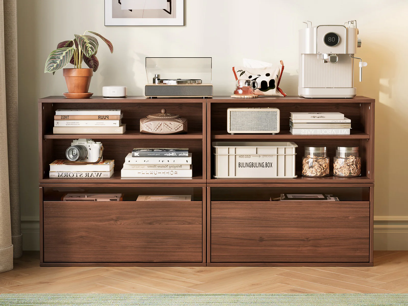 CABIK I 1 Open & 1 Single-Drawer Cabinet - Image 9