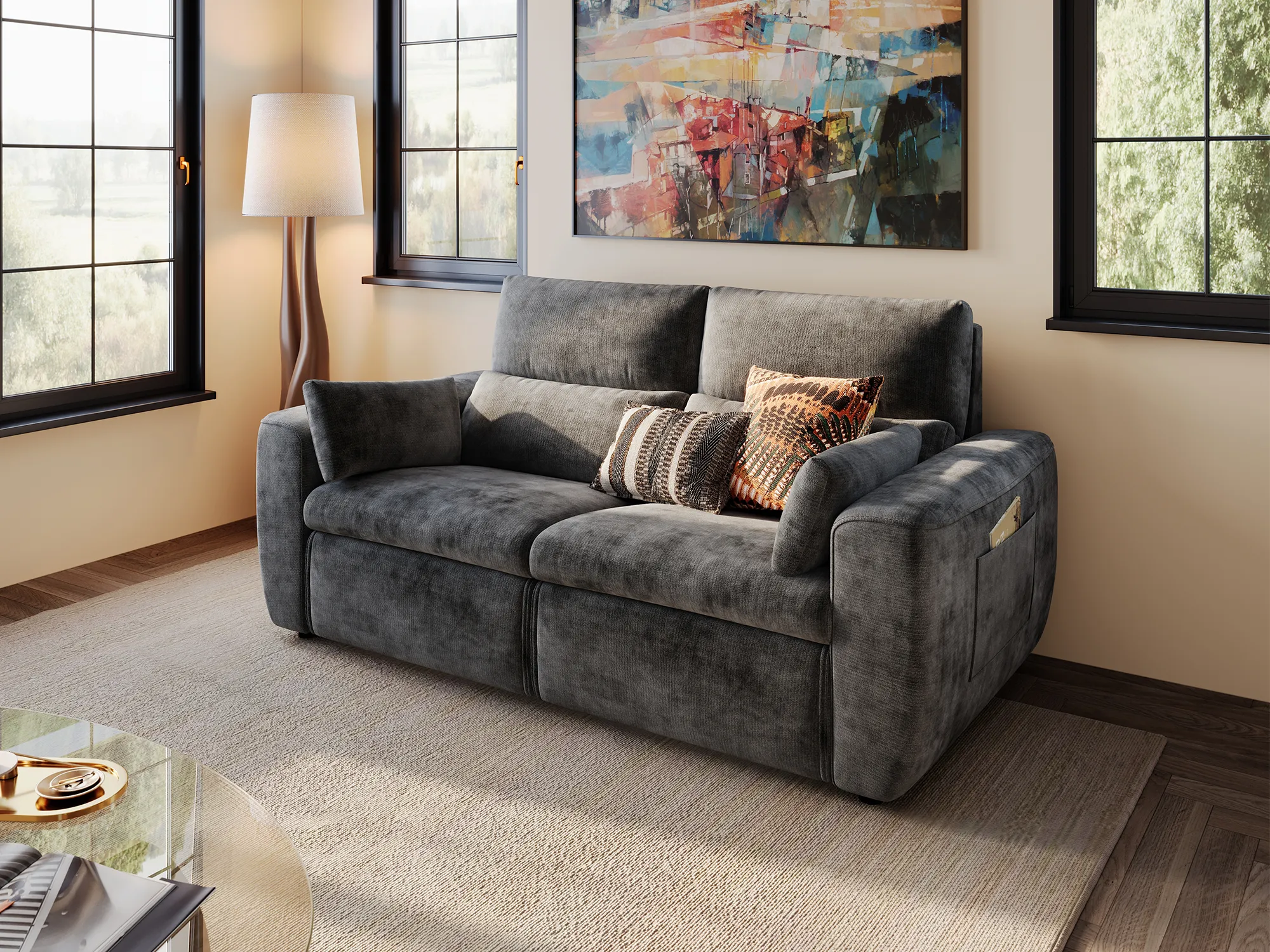 DRIFT 2-Seat Power Reclining Modular Couch - Image 15