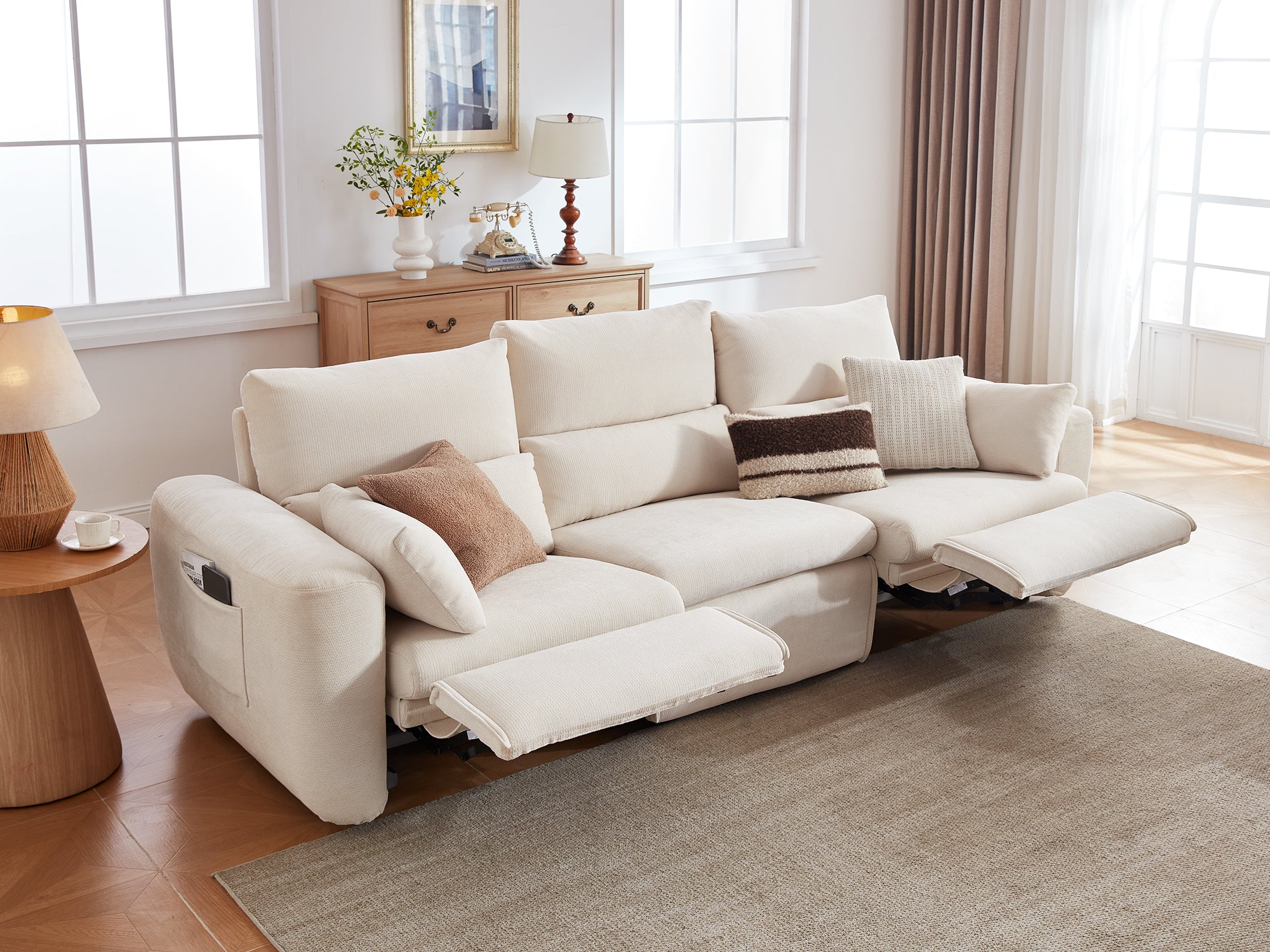 DRIFT 3-Seat Power Reclining Modular Couch - Image 19