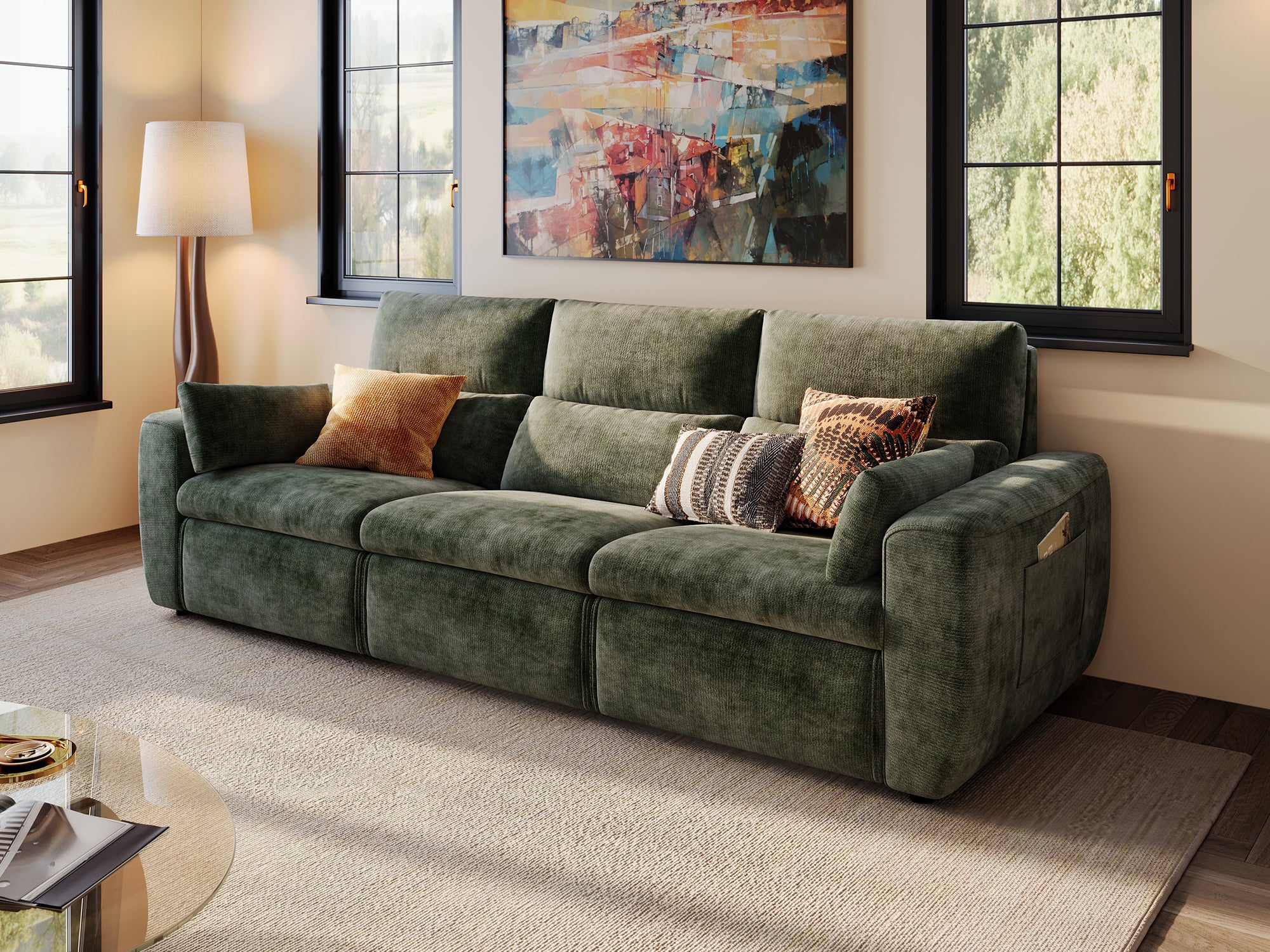 DRIFT 3-Seat Power Reclining Modular Couch - Image 23