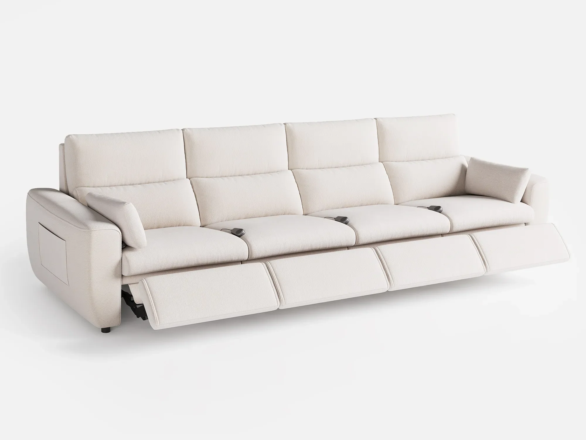 DRIFT 4-Seat Power Reclining Modular Couch - Image 17