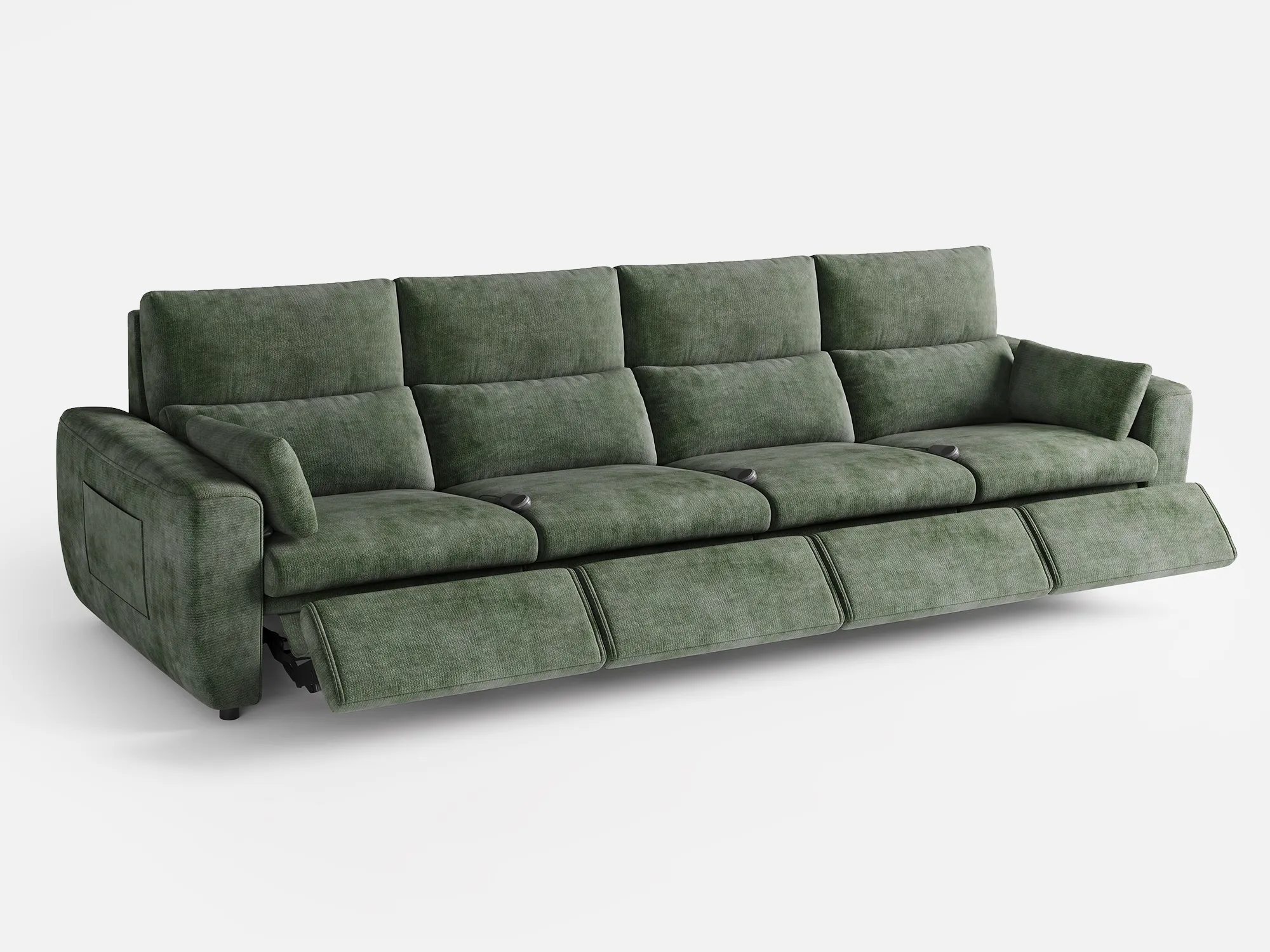 DRIFT 4-Seat Power Reclining Modular Couch - Image 21