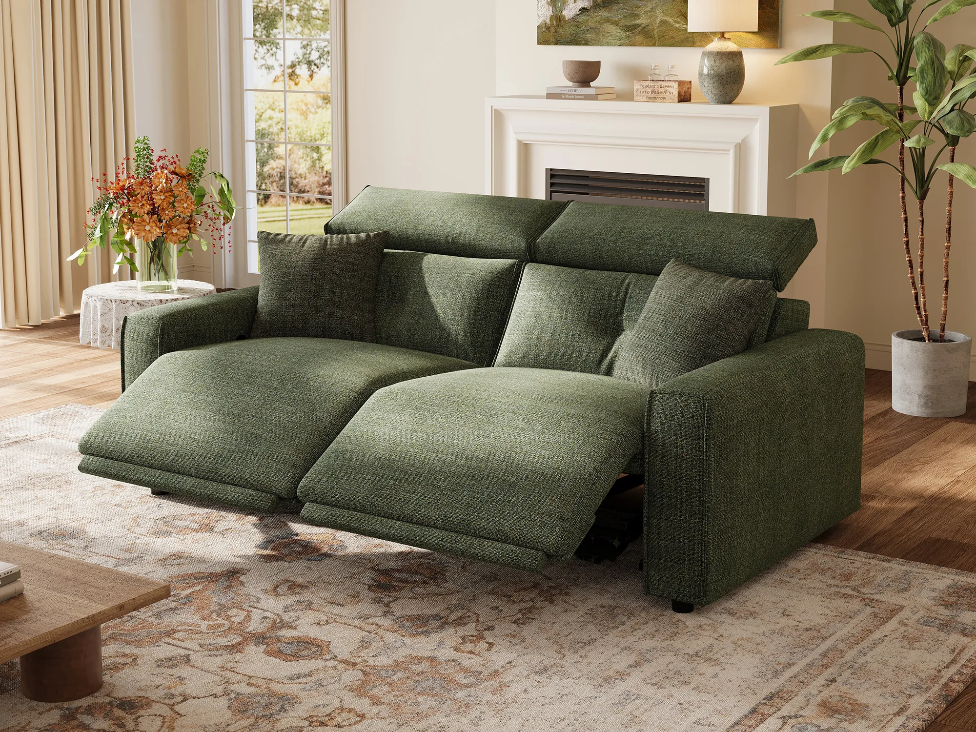 FLOAT 2-Seat Power Reclining Modular Couch - Image 13