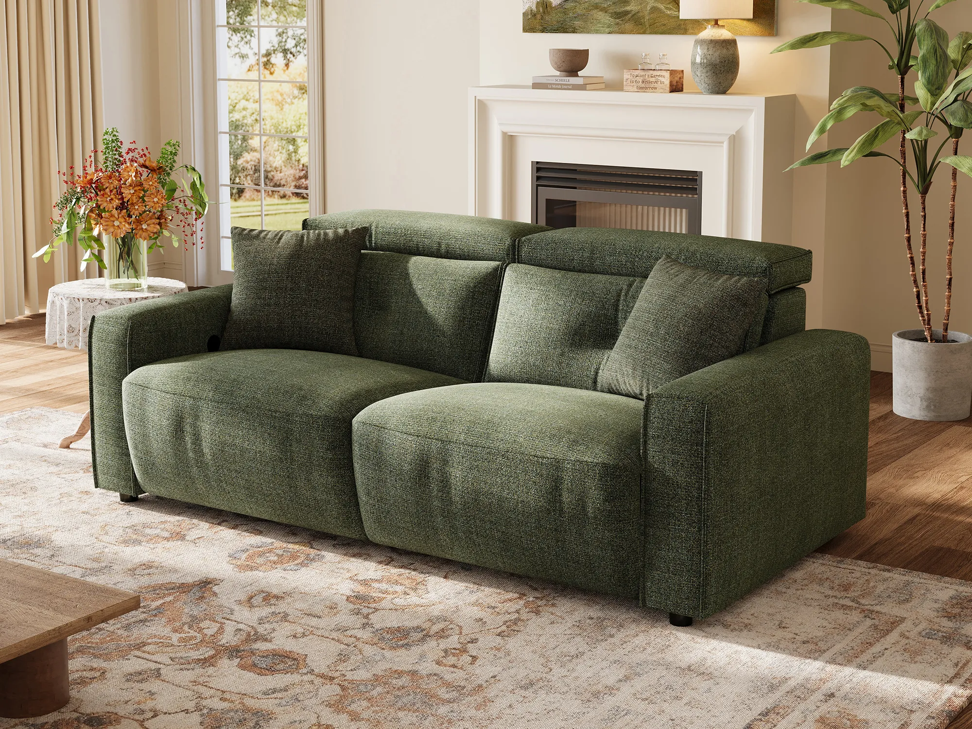 FLOAT 2-Seat Power Reclining Modular Couch - Image 16