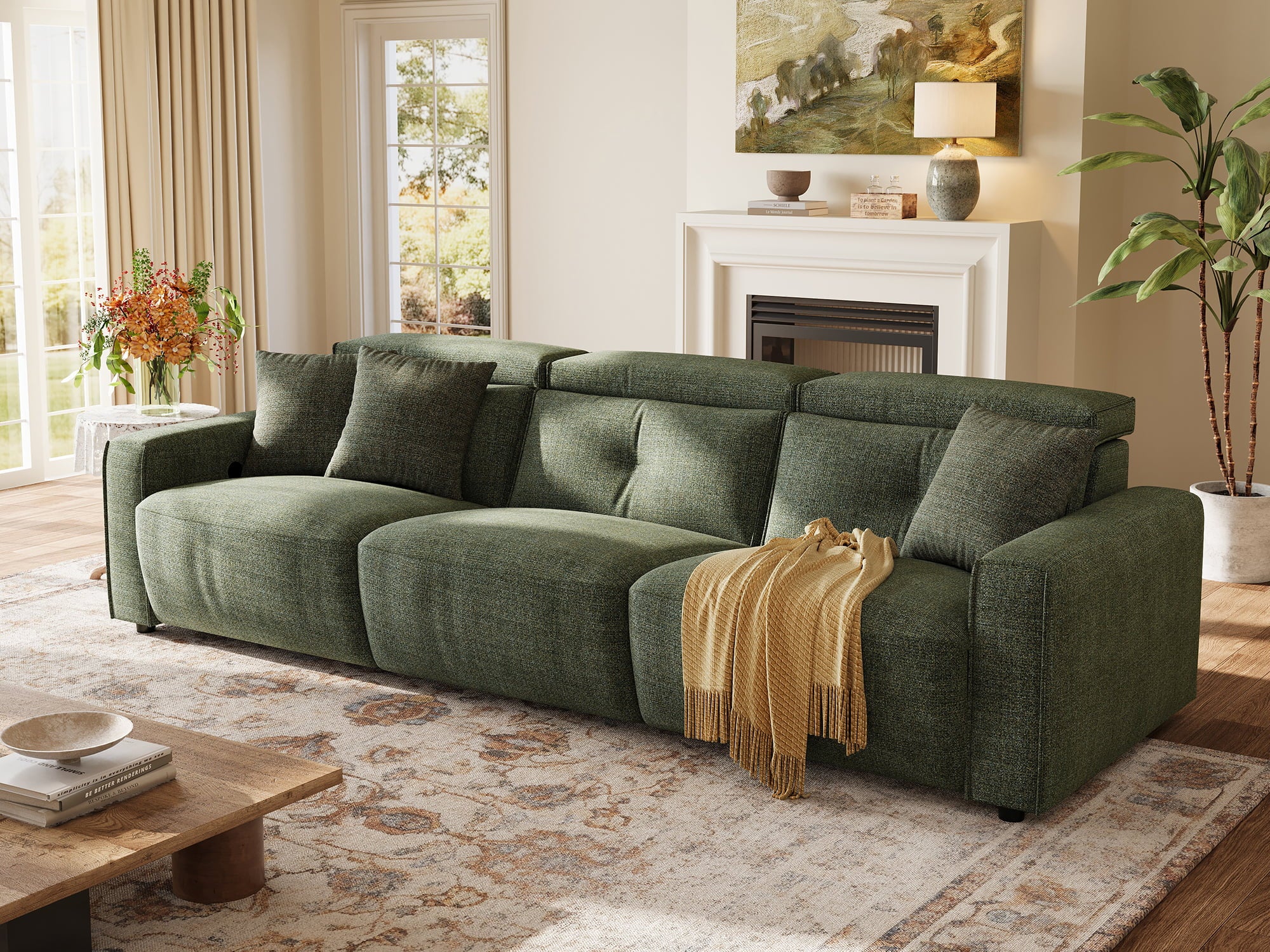 FLOAT 3-Seat Power Reclining Modular Couch - Image 17
