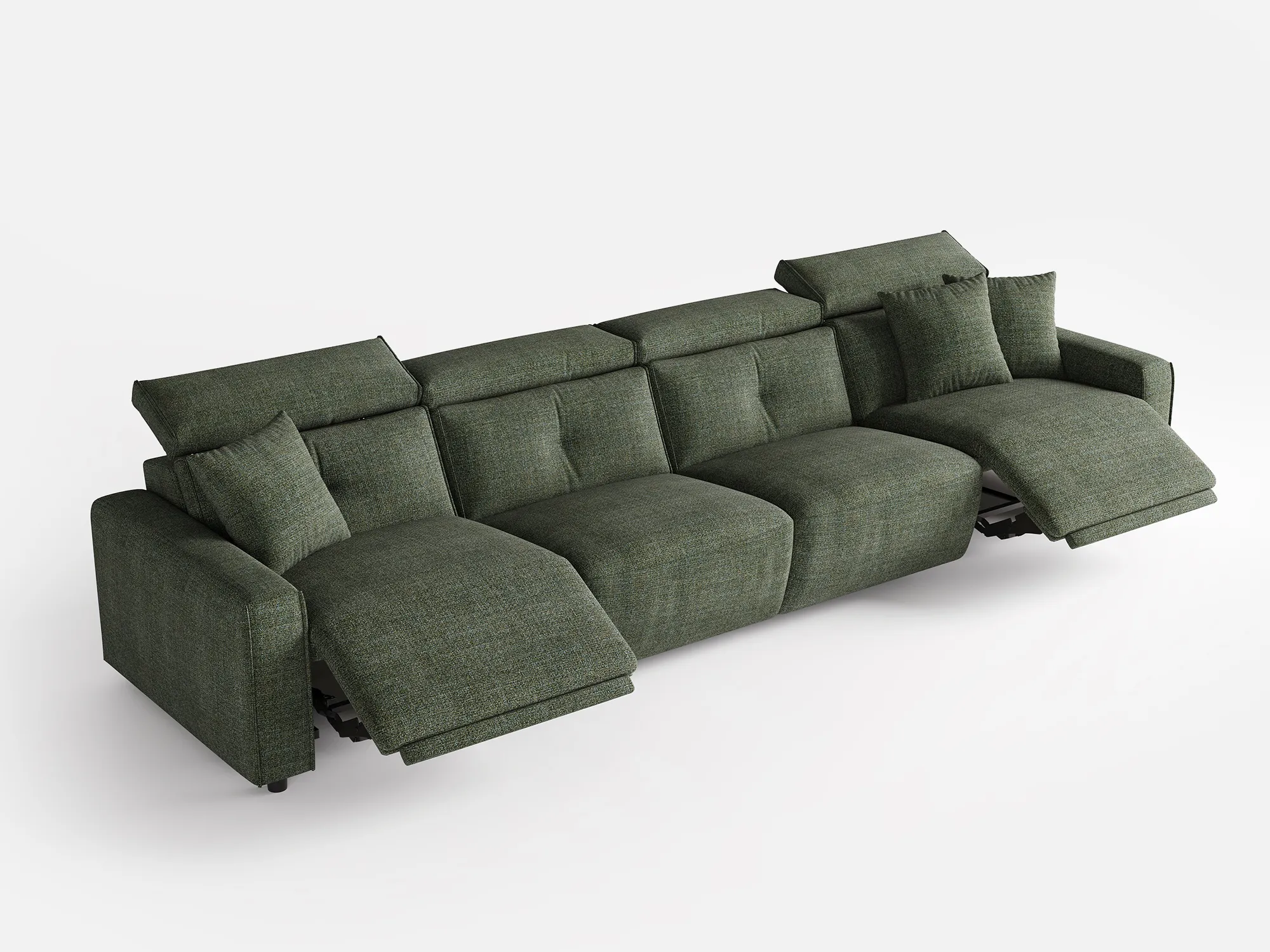 FLOAT 4-Seat Power Reclining Modular Couch - Image 15