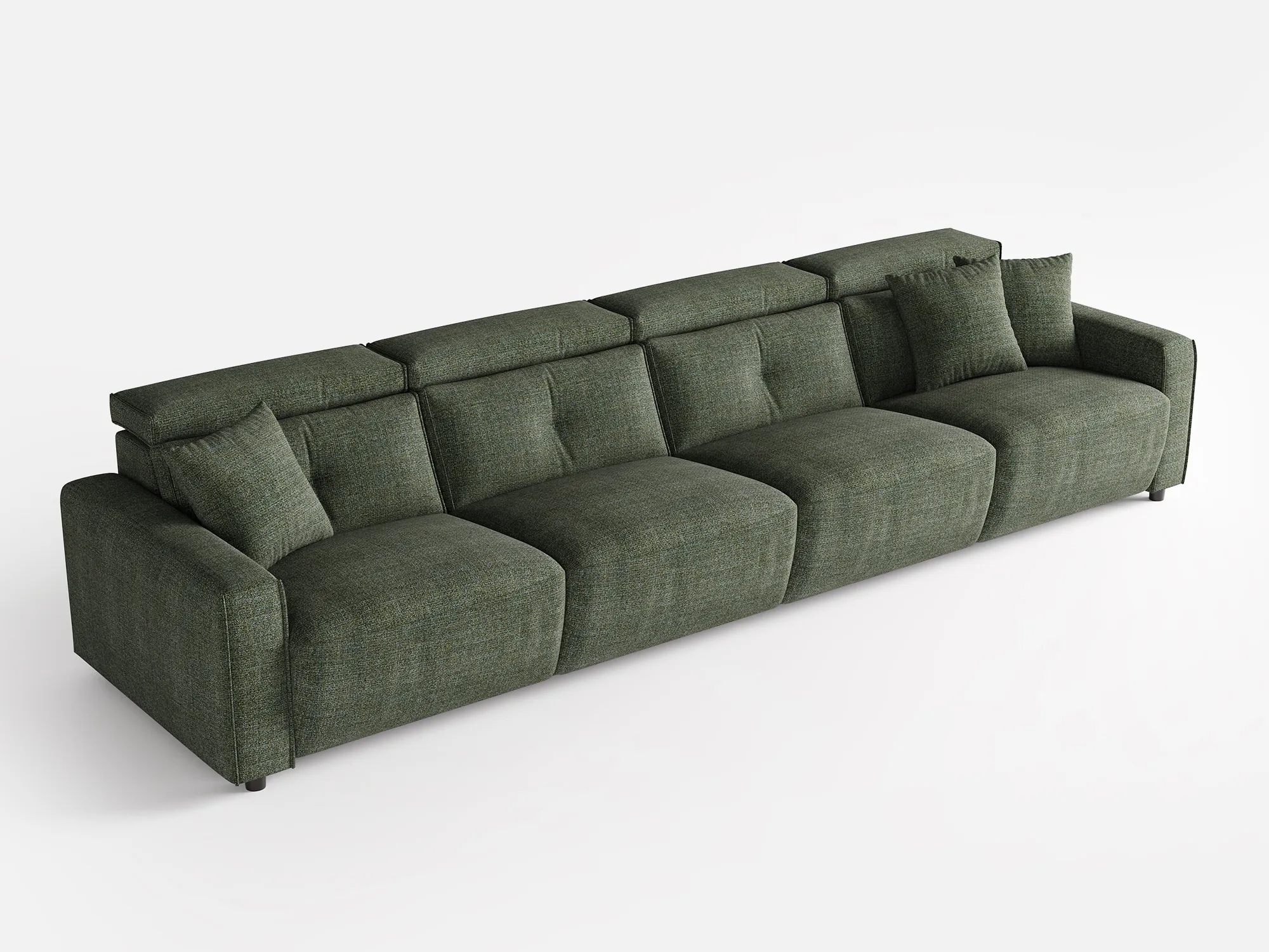 FLOAT 4-Seat Power Reclining Modular Couch - Image 17