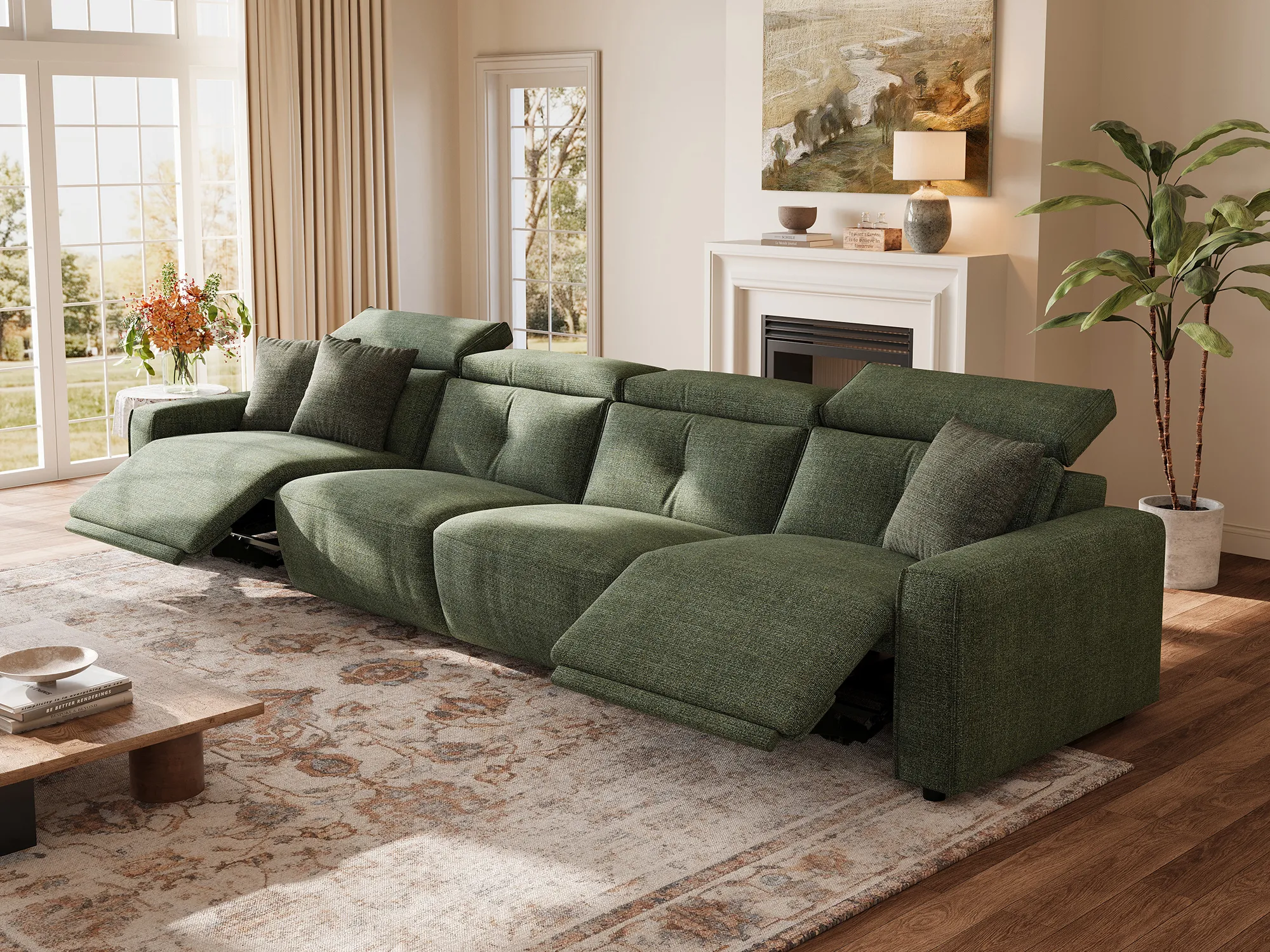 FLOAT 4-Seat Power Reclining Modular Couch - Image 18