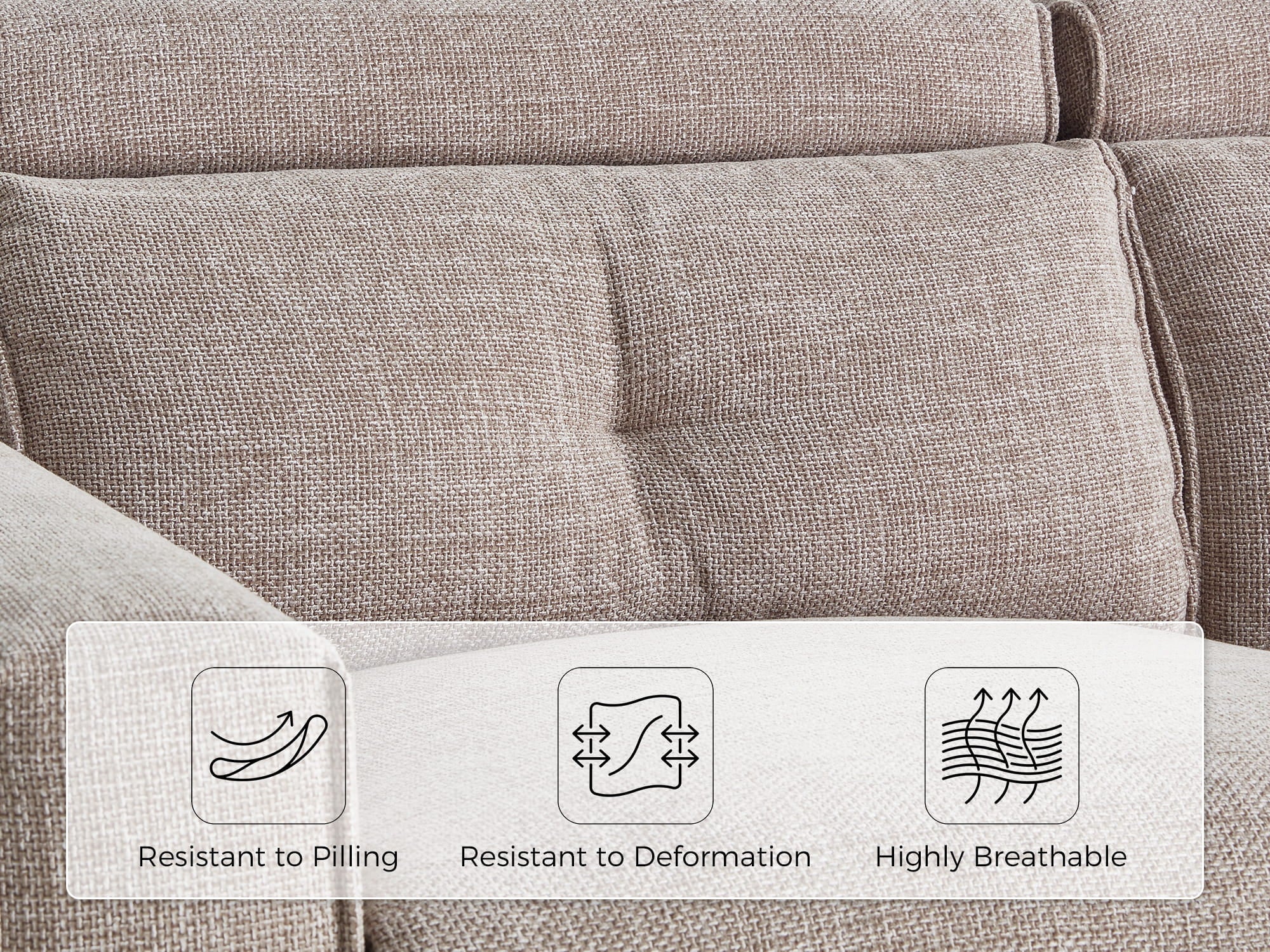 FLOAT 2-Seat Power Reclining Modular Couch - Image 8