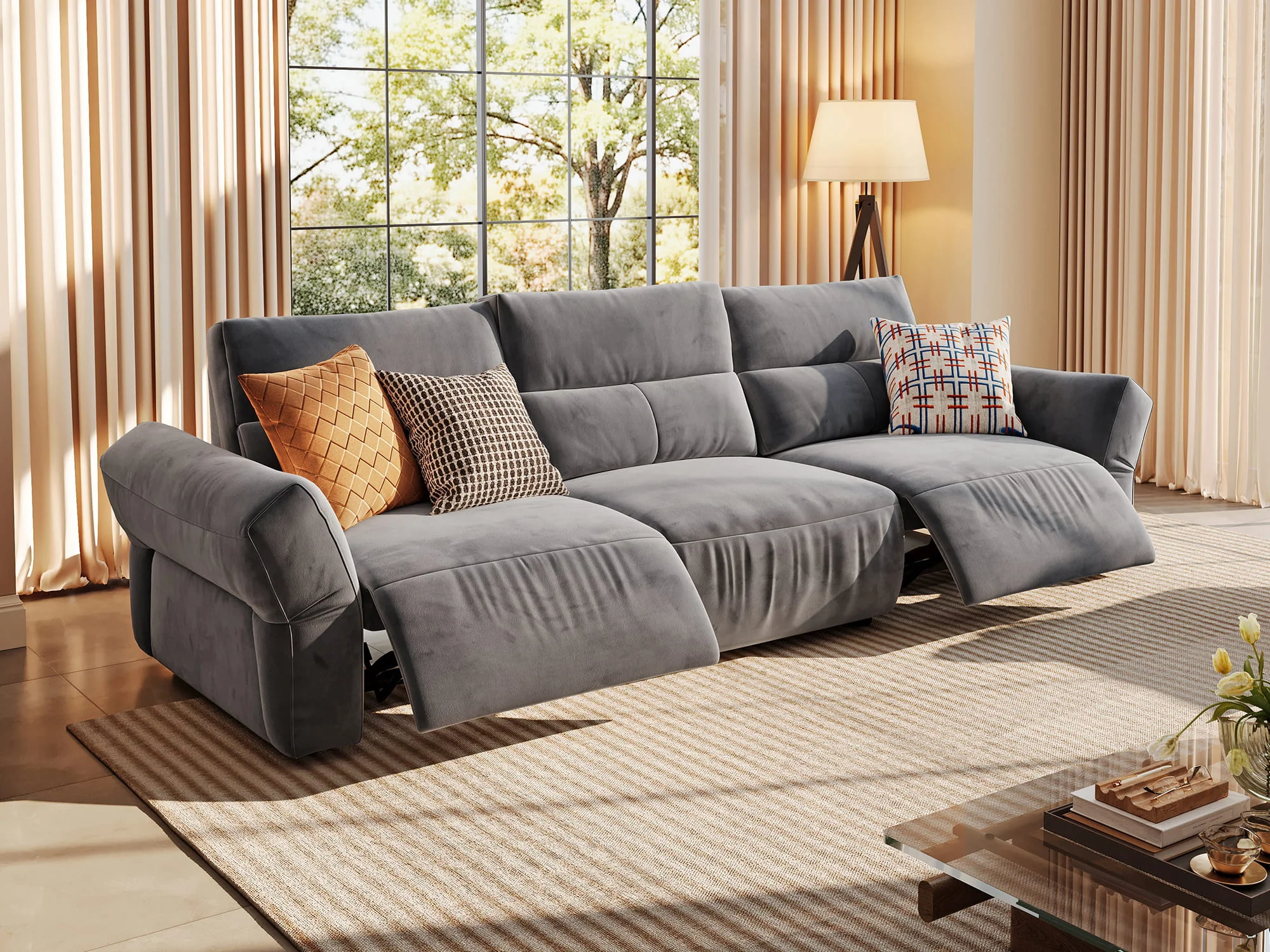 HAVEN 3-Seat Power Reclining Modular Couch - Image 22