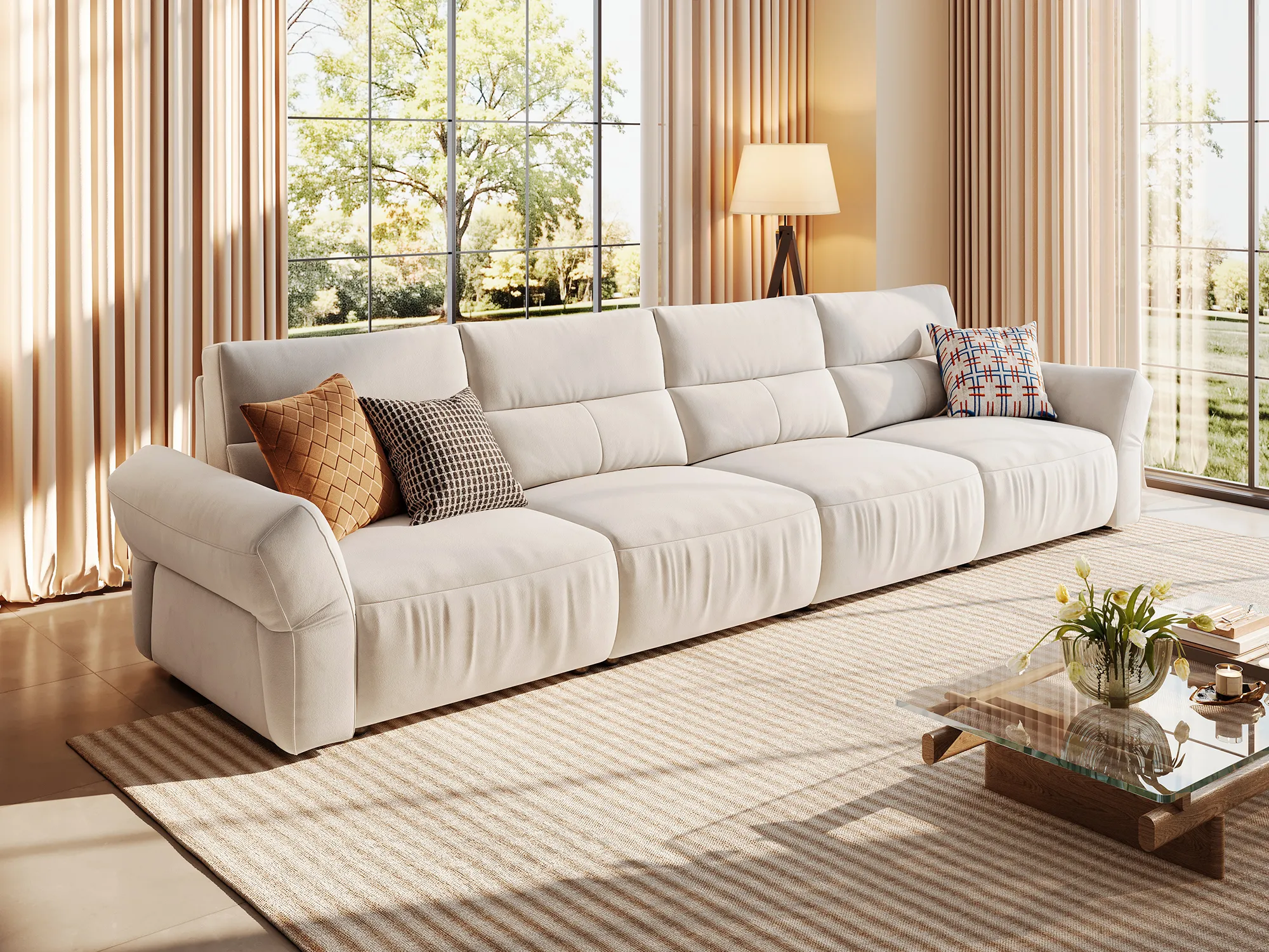 HAVEN 4-Seat Power Reclining Modular Couch - Image 15