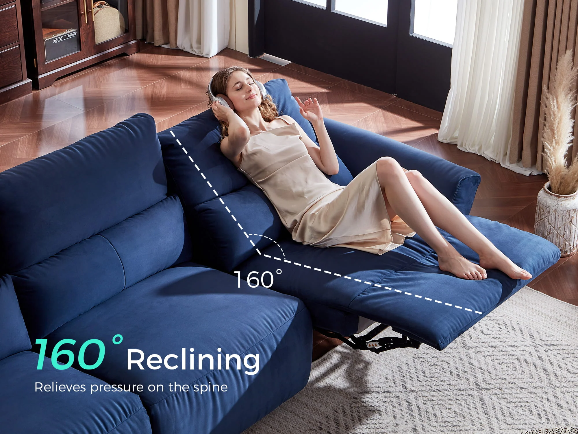 HAVEN 2-Seat Power Reclining Modular Couch - Image 5