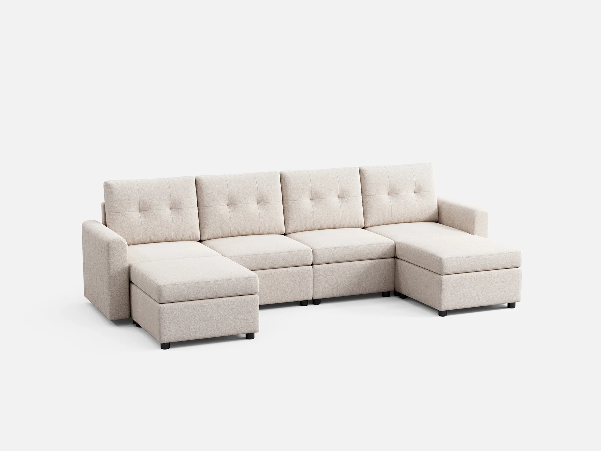 RUBIK III 4 Seats with 2 Ottomans - Image 5