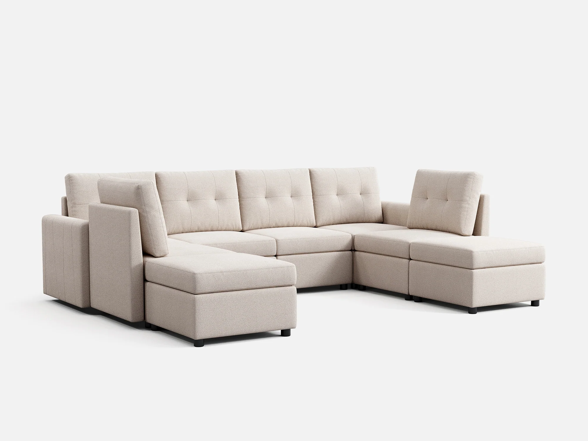 RUBIK III 6 Seats with 2 Ottomans - Image 11