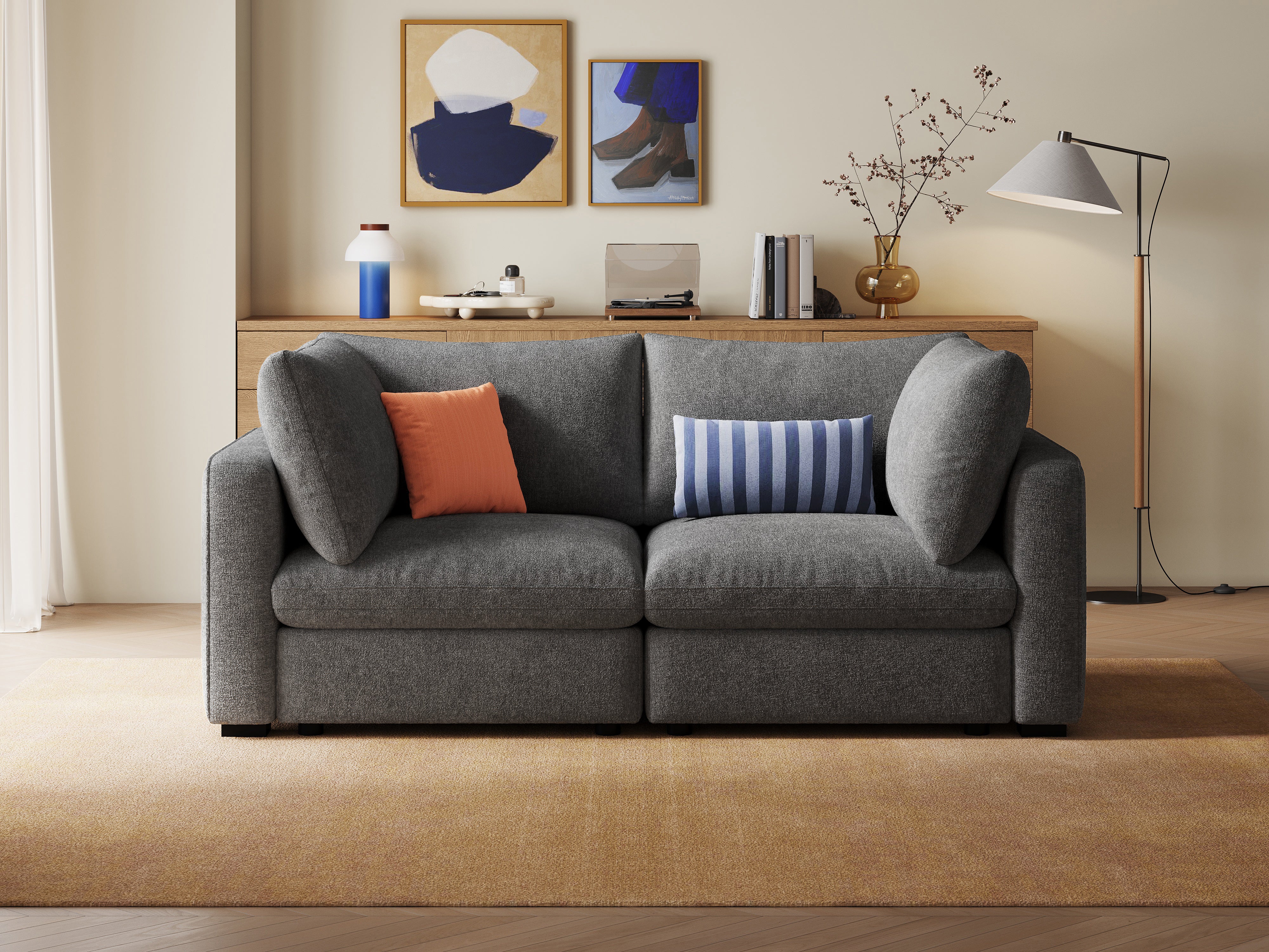 RUBIK V 2 Seats Couch - Image 6
