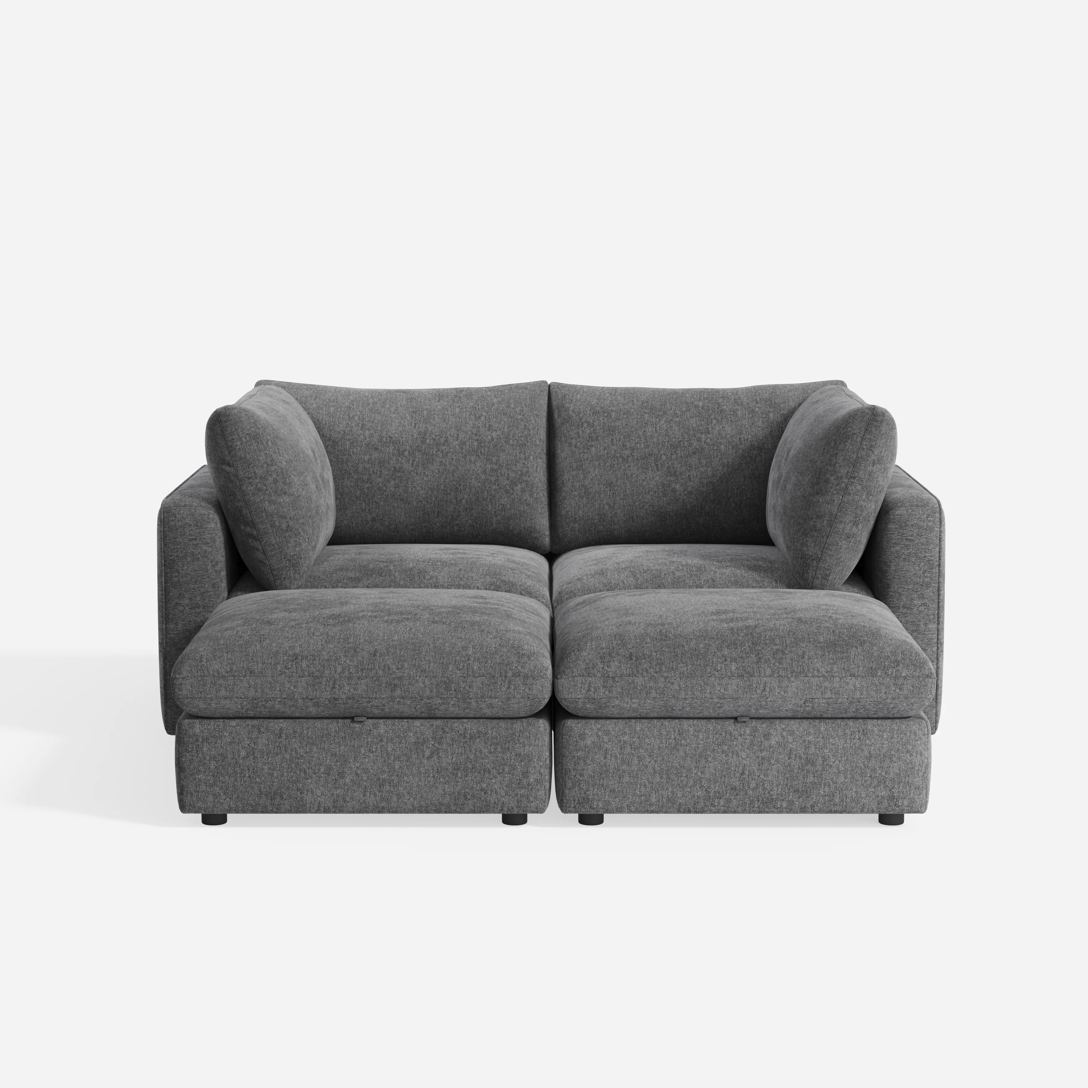 RUBIK V 2 Seats with 2 Ottomans - Image 5