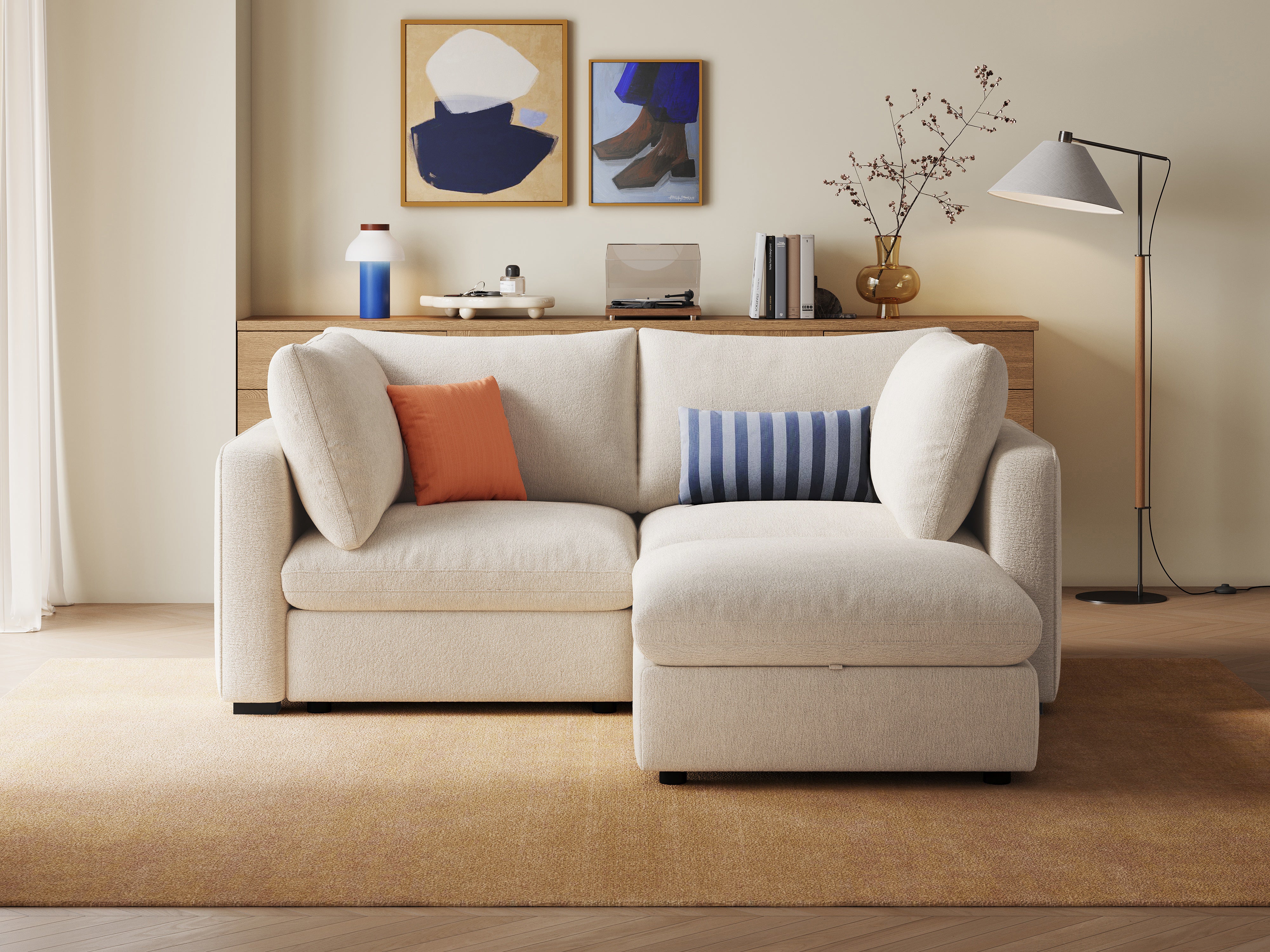 RUBIK V 2 Seats with Ottoman - Image 10