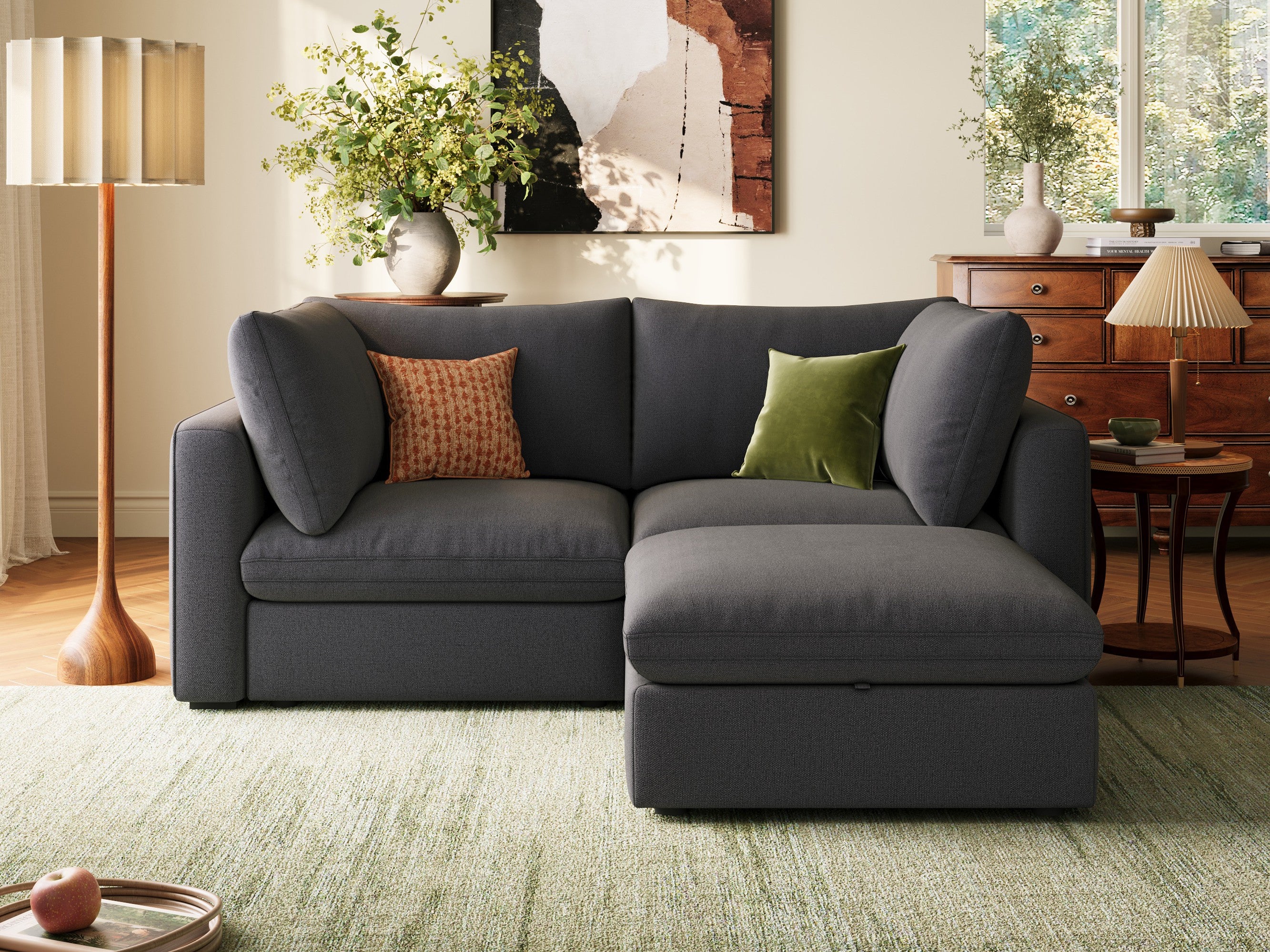 RUBIK V 2 Seats with Ottoman - Image 7