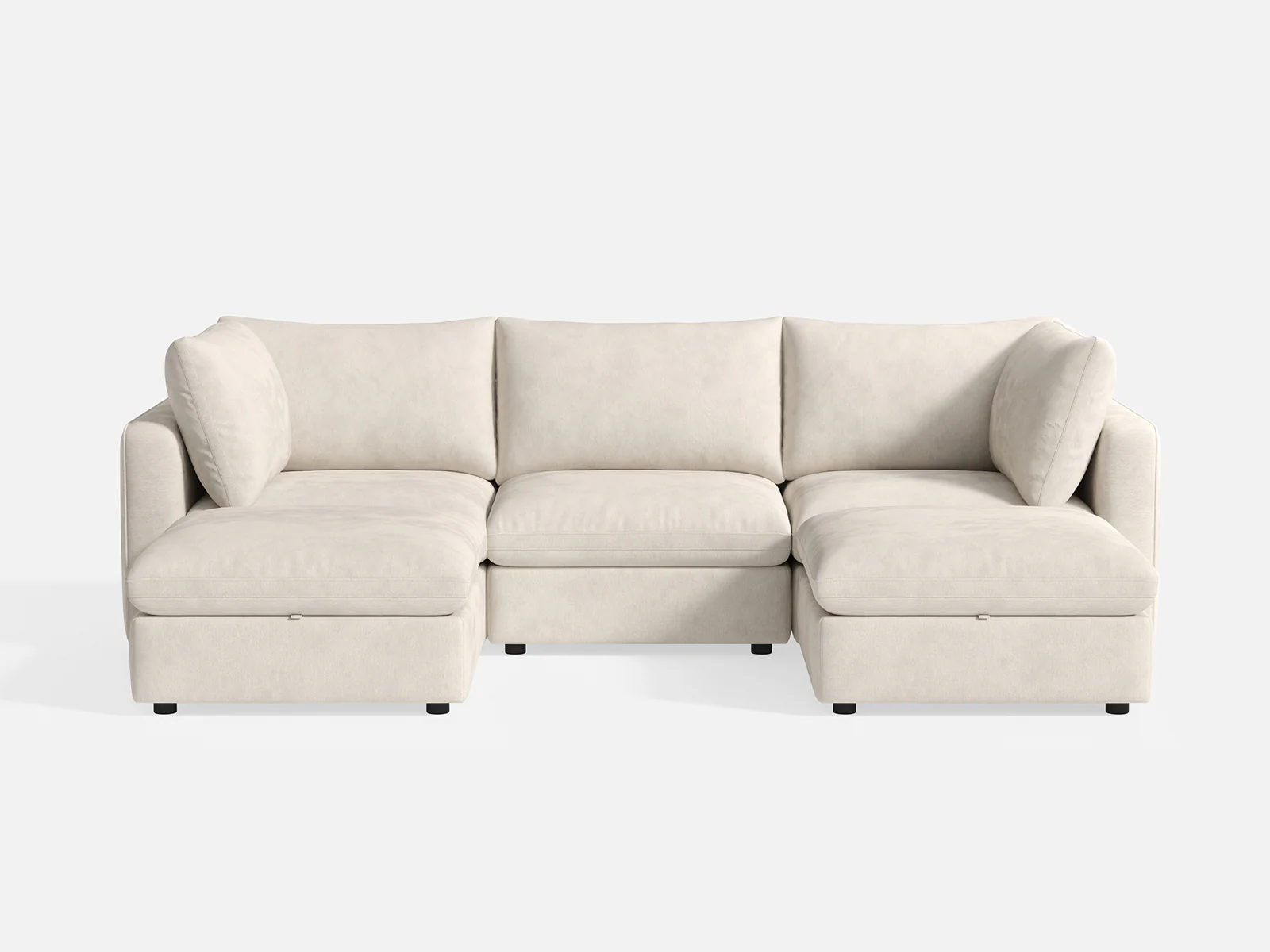 RUBIK V 3 Seats with 2 Ottomans - Image 3