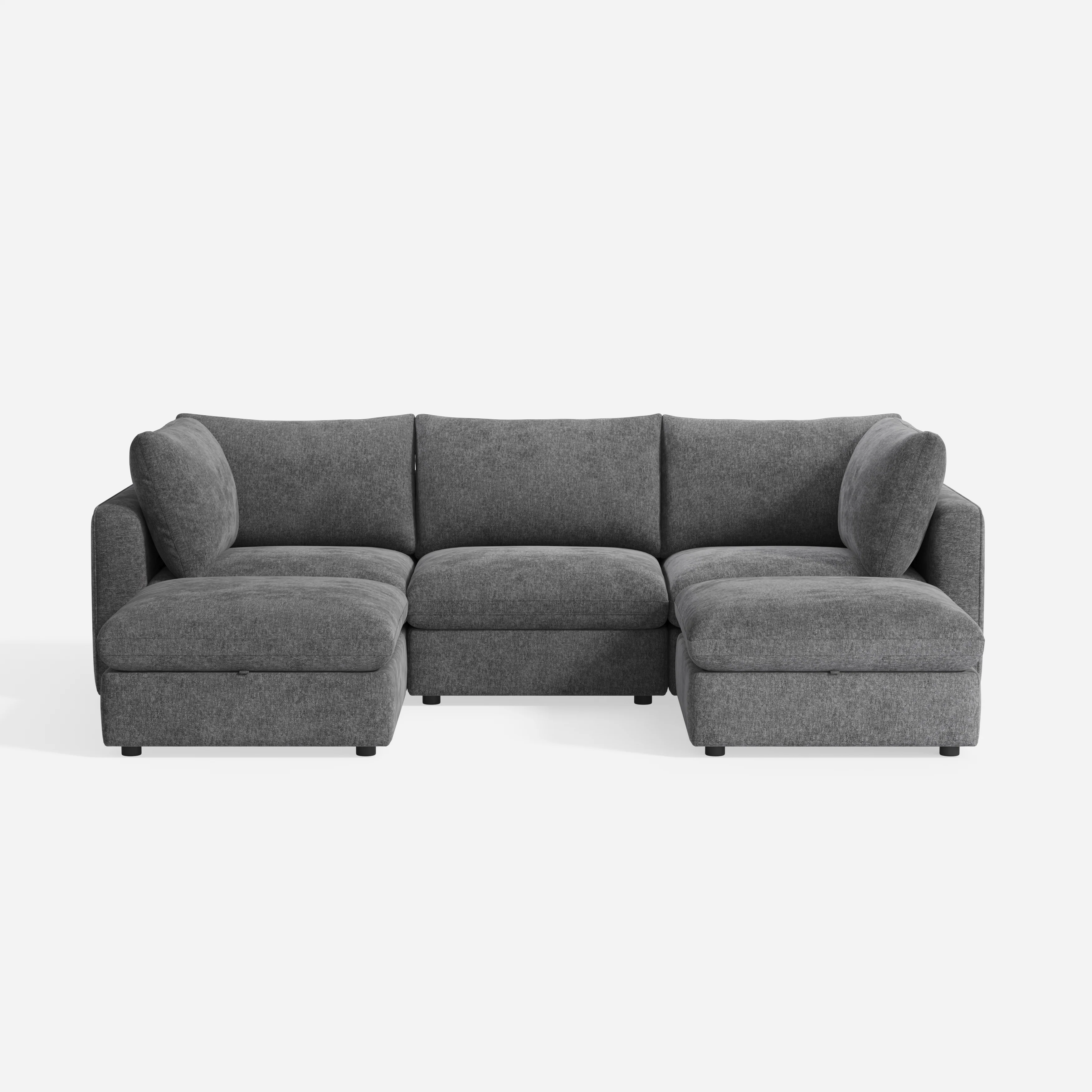 RUBIK V 3 Seats with 2 Ottomans - Image 5