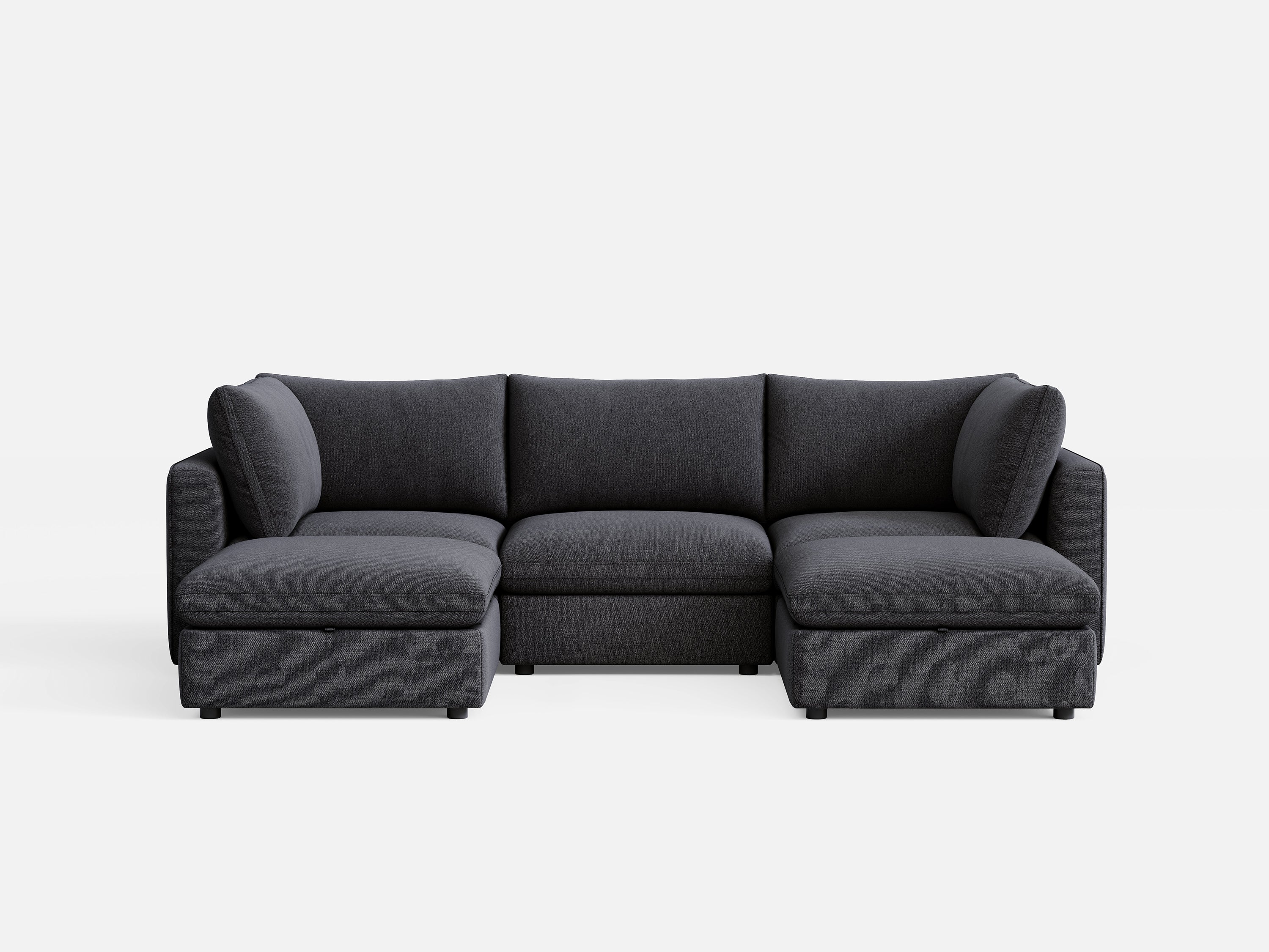 RUBIK V 3 Seats with 2 Ottomans - Image 12