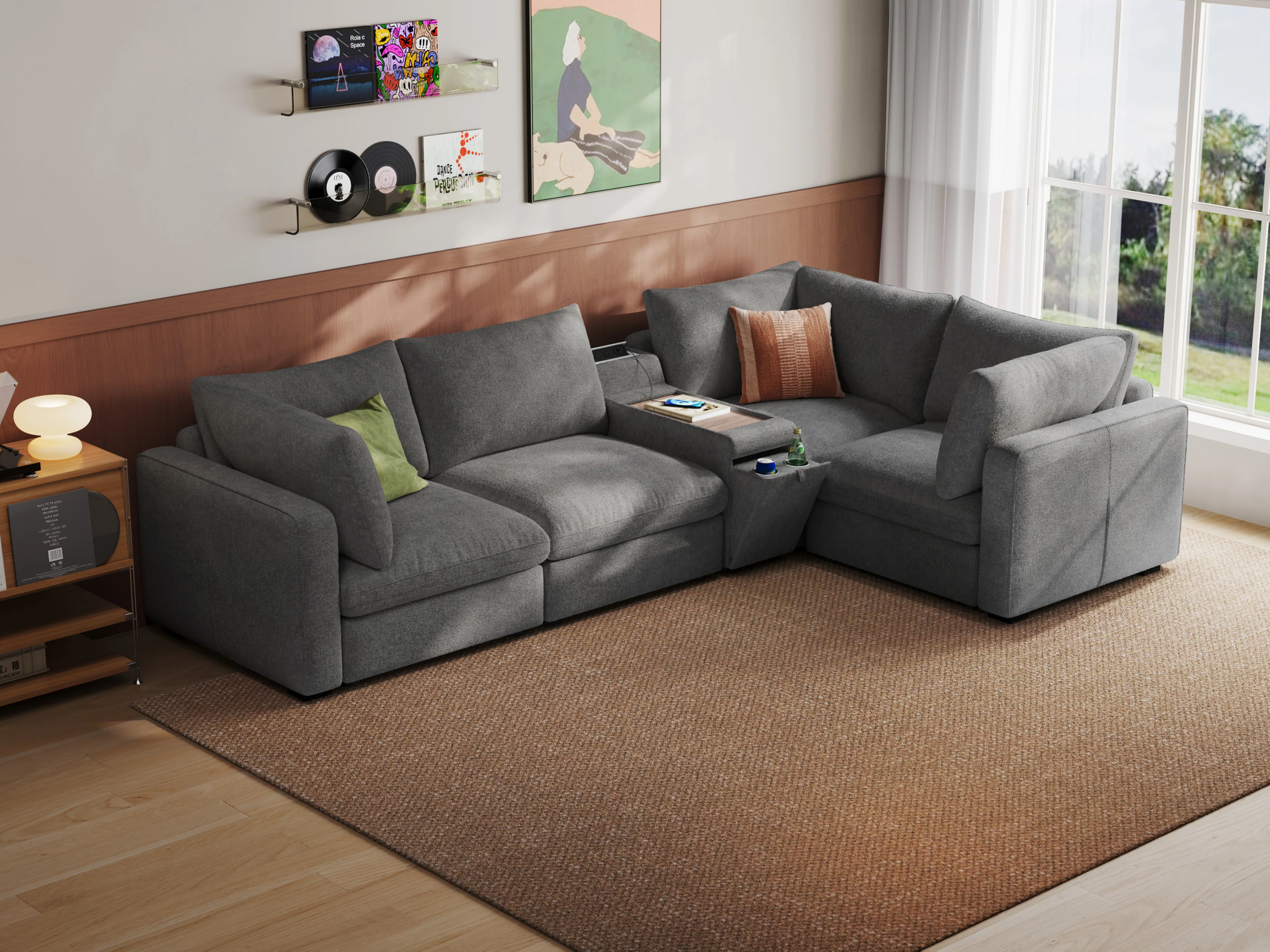 RUBIK V 3 Seats with Corner & Console - Image 4