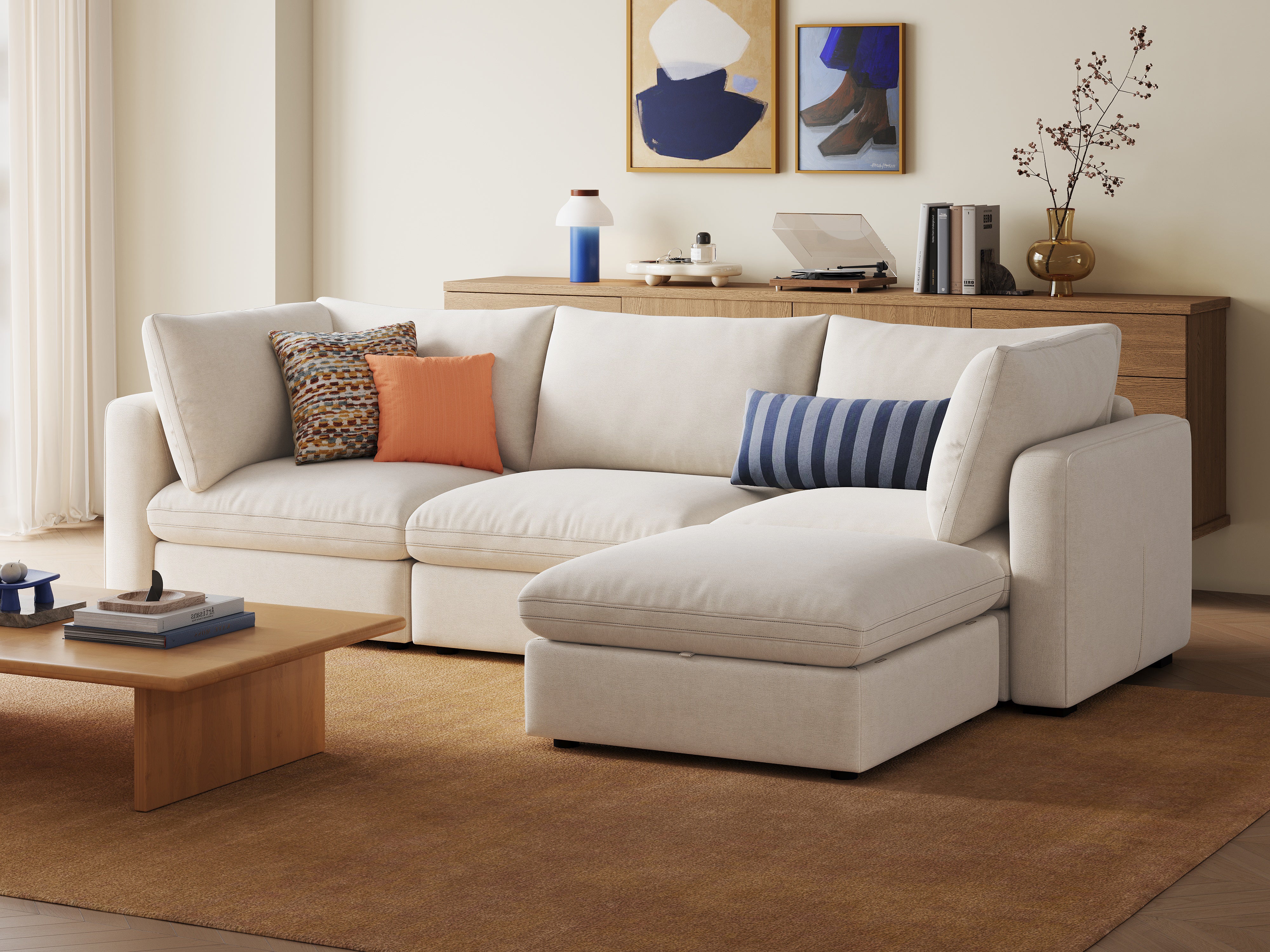 RUBIK V 3 Seats with Ottoman - Image 10