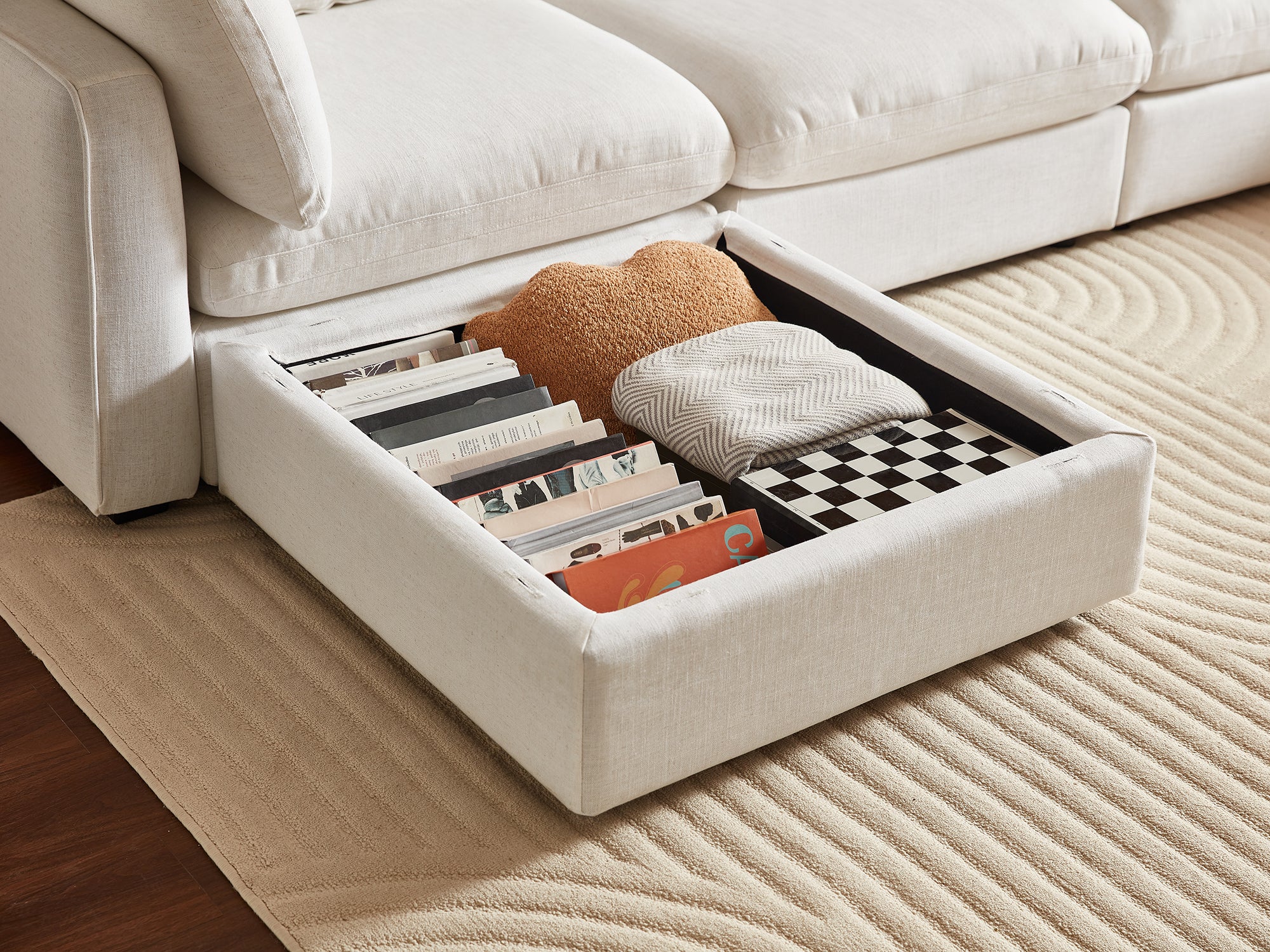 RUBIK V 3 Seats with Ottoman & Console - Image 11