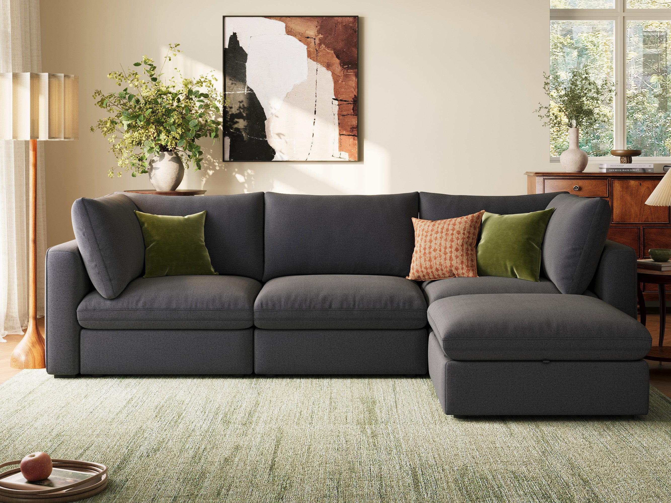 RUBIK V 3 Seats with Ottoman - Image 7
