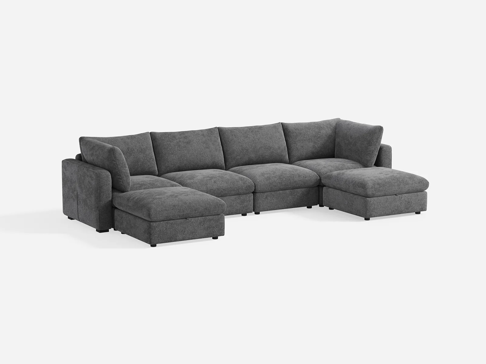 RUBIK V 4 Seats with 2 Ottomans - Image 11