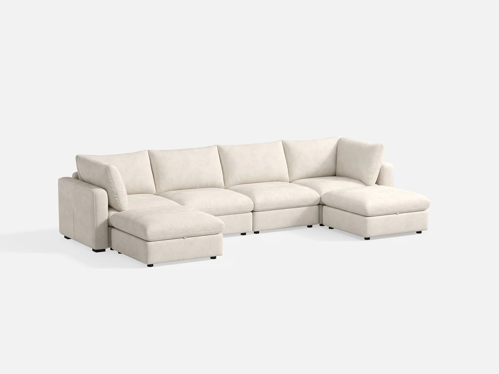 RUBIK V 4 Seats with 2 Ottomans - Image 8