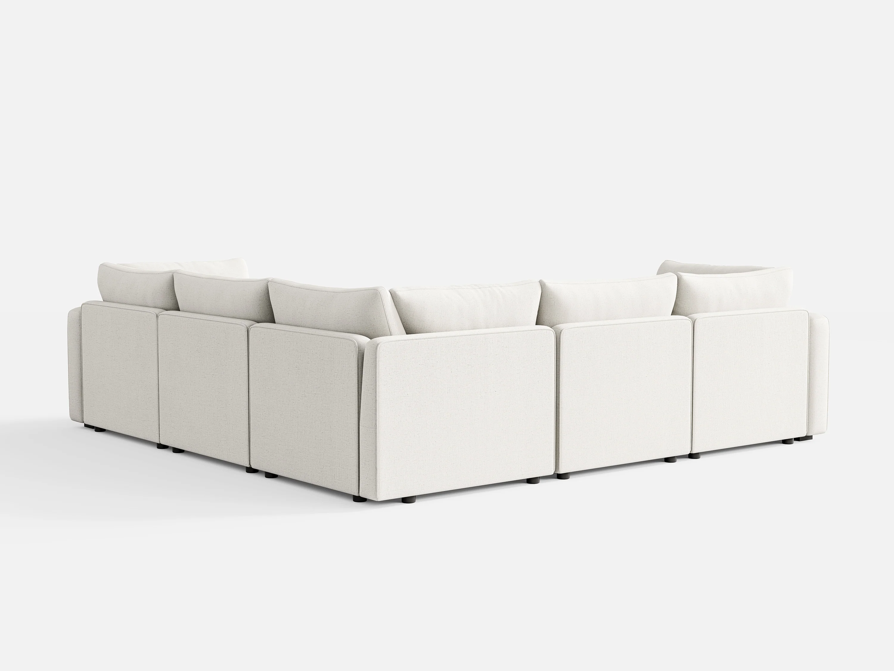 RUBIK V 4 Seats with Corner & Ottoman - Image 8