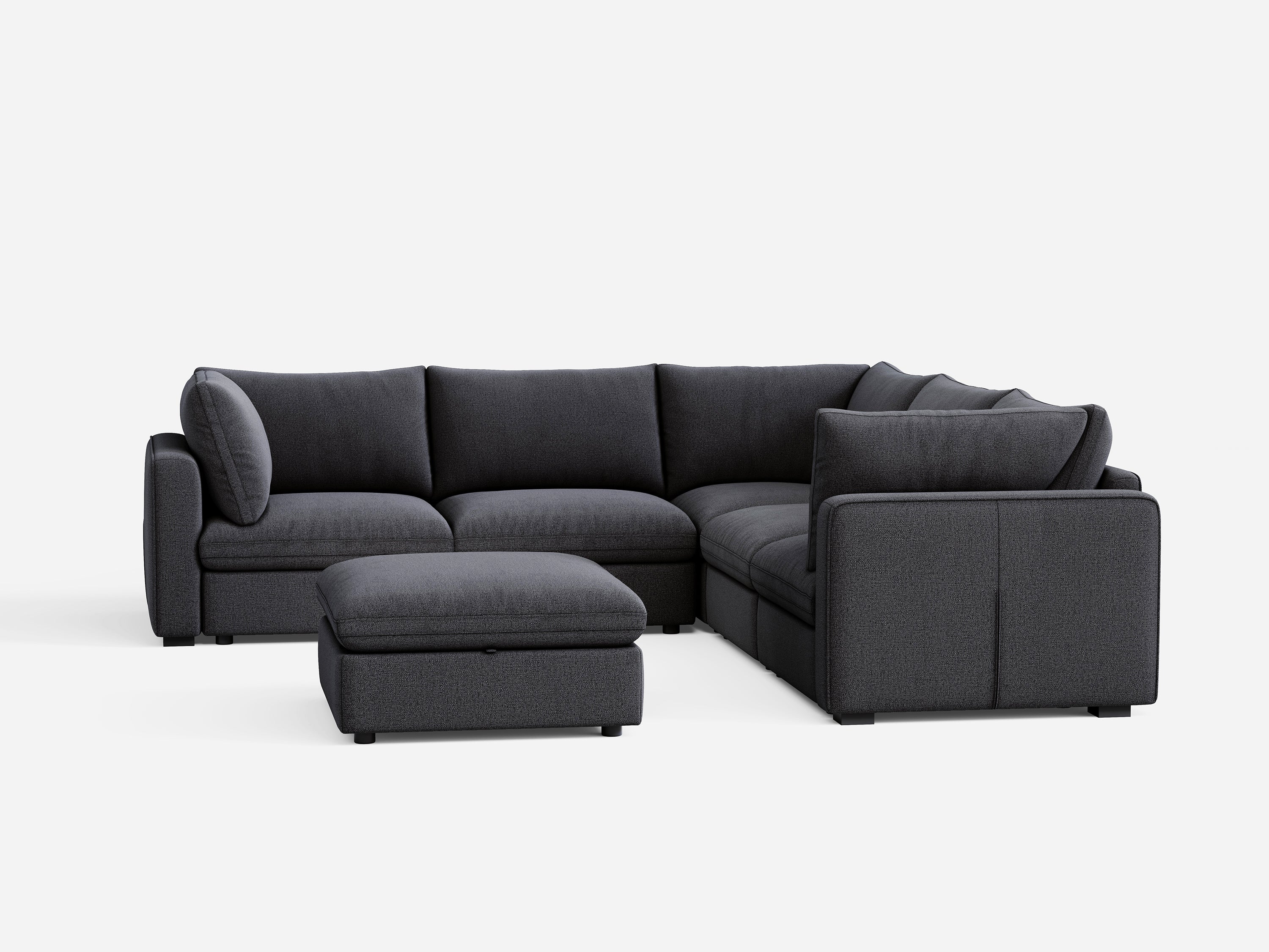RUBIK V 4 Seats with Corner & Ottoman - Image 10